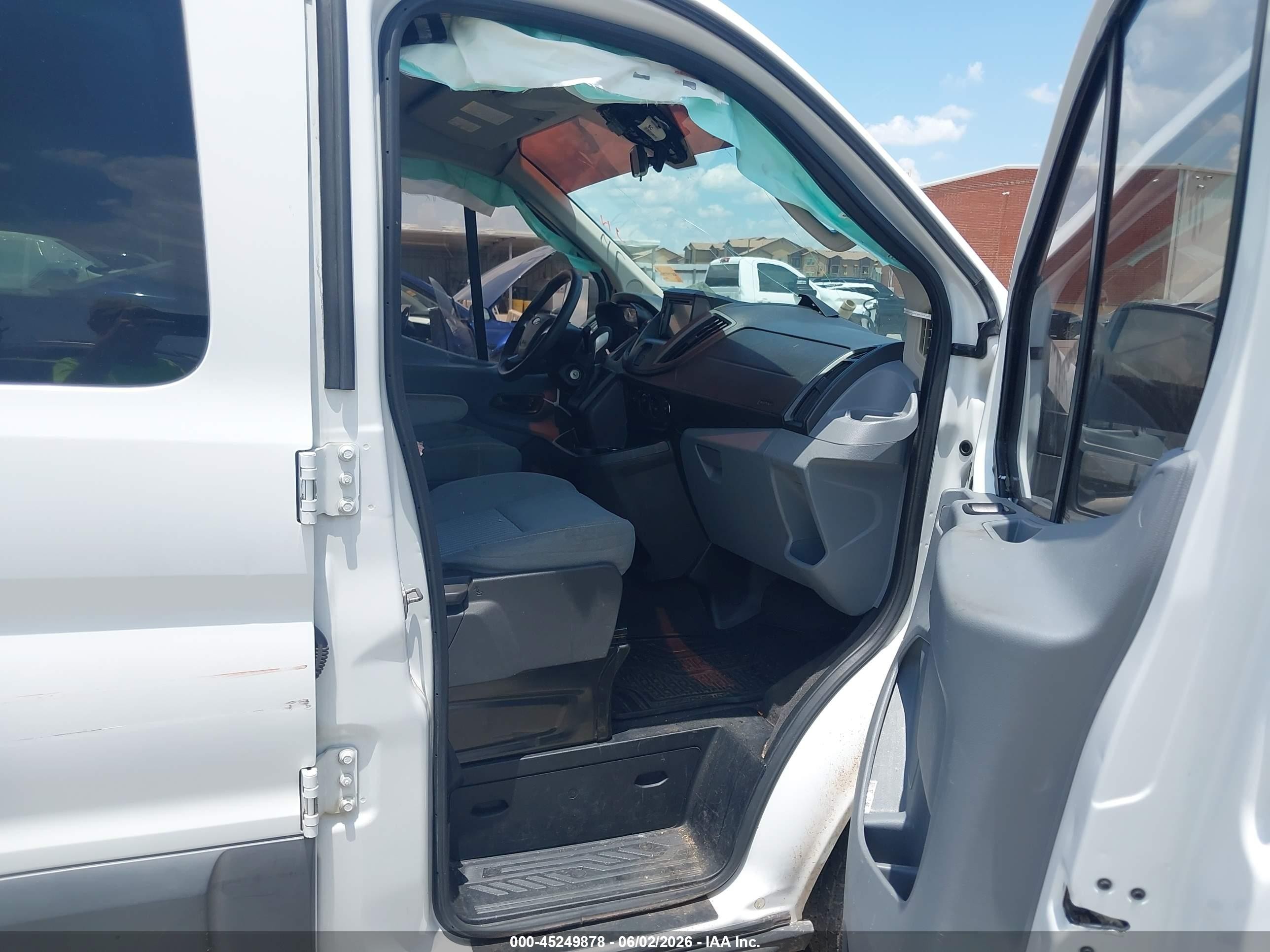 2015 Ford Transit-350 Xlt White vin: 1FBZX2ZM0FKA95407