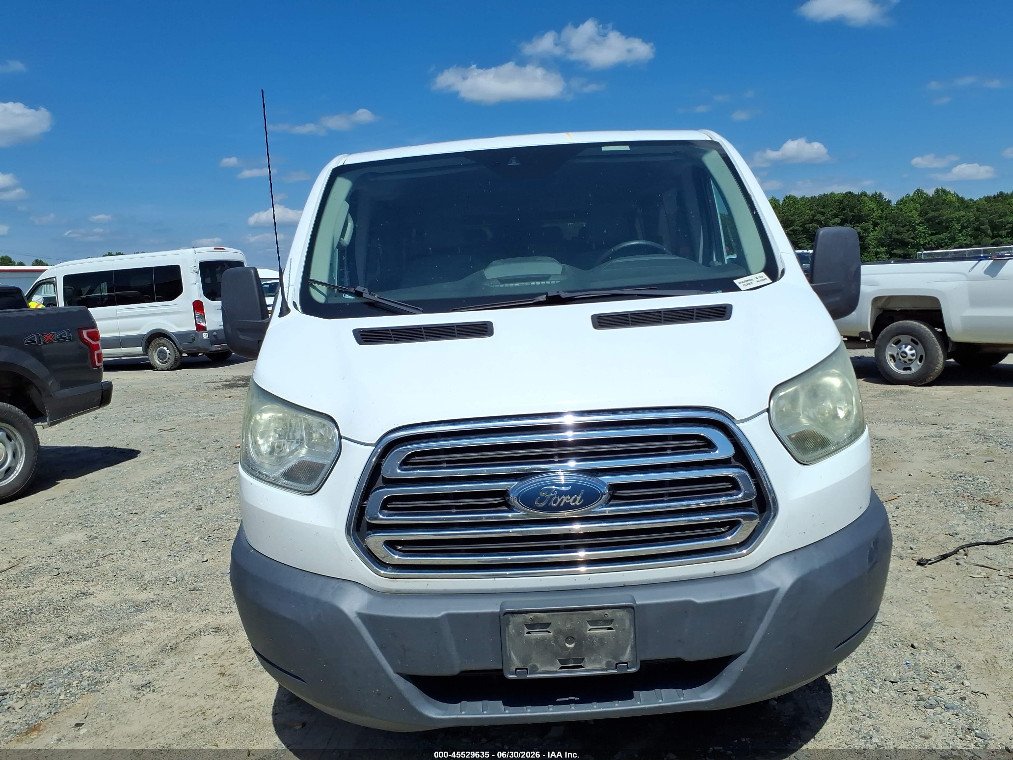 2015 Ford Transit-350 Xl/xlt White vin: 1FBZX2ZM0FKB01710