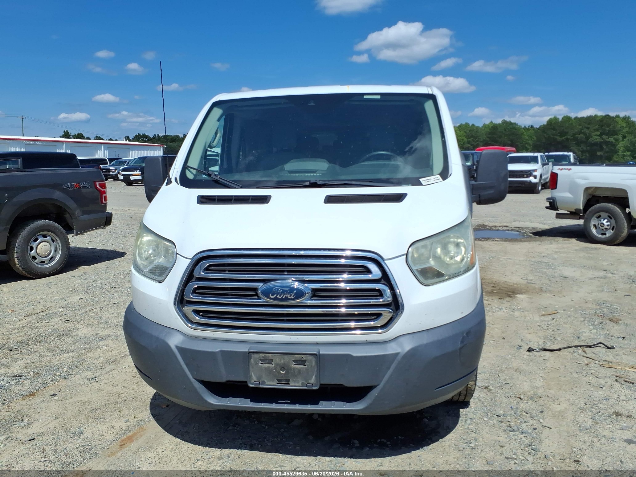2015 Ford Transit-350 Xl/xlt White vin: 1FBZX2ZM0FKB01710