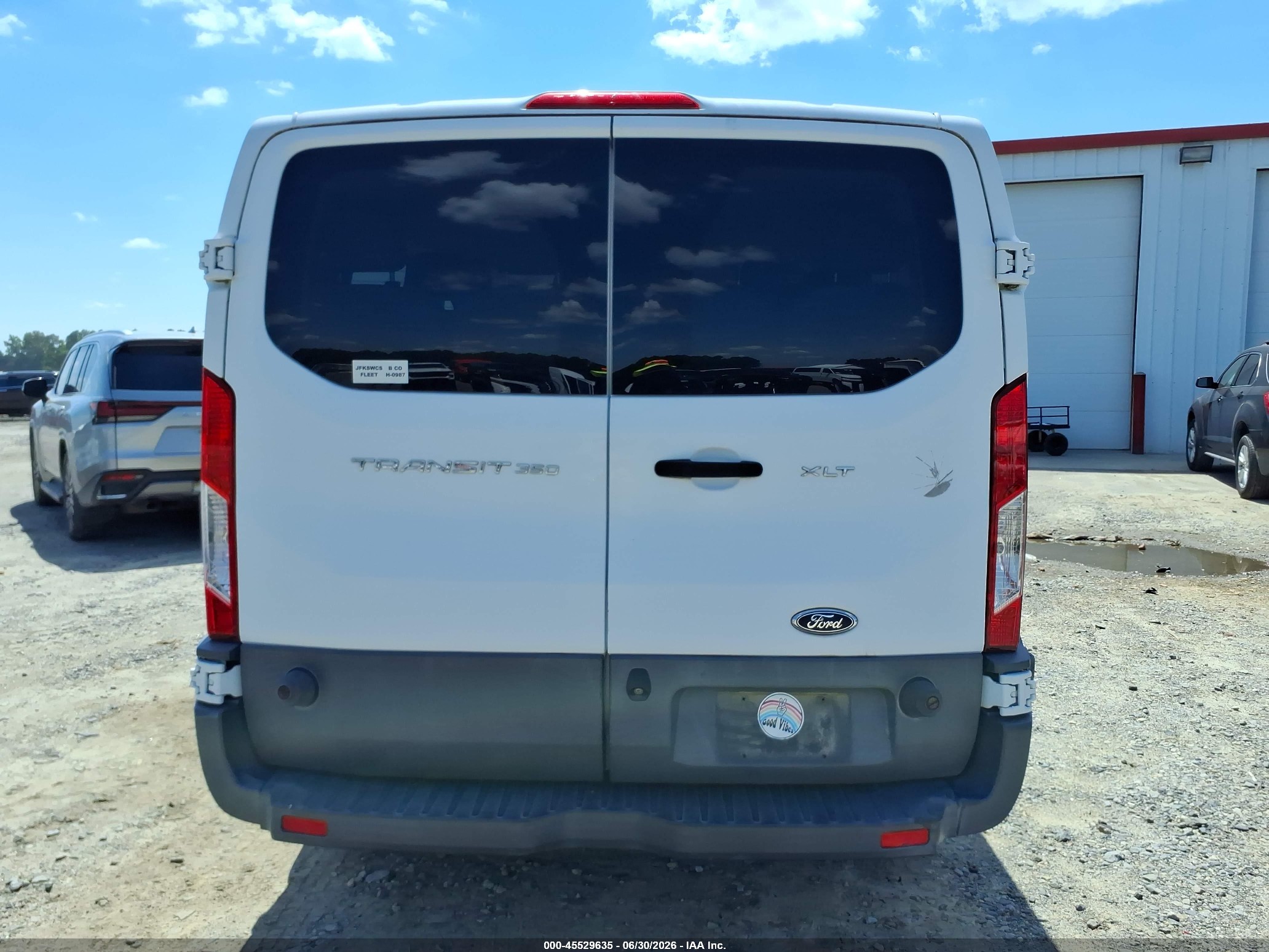 2015 Ford Transit-350 Xl/xlt White vin: 1FBZX2ZM0FKB01710
