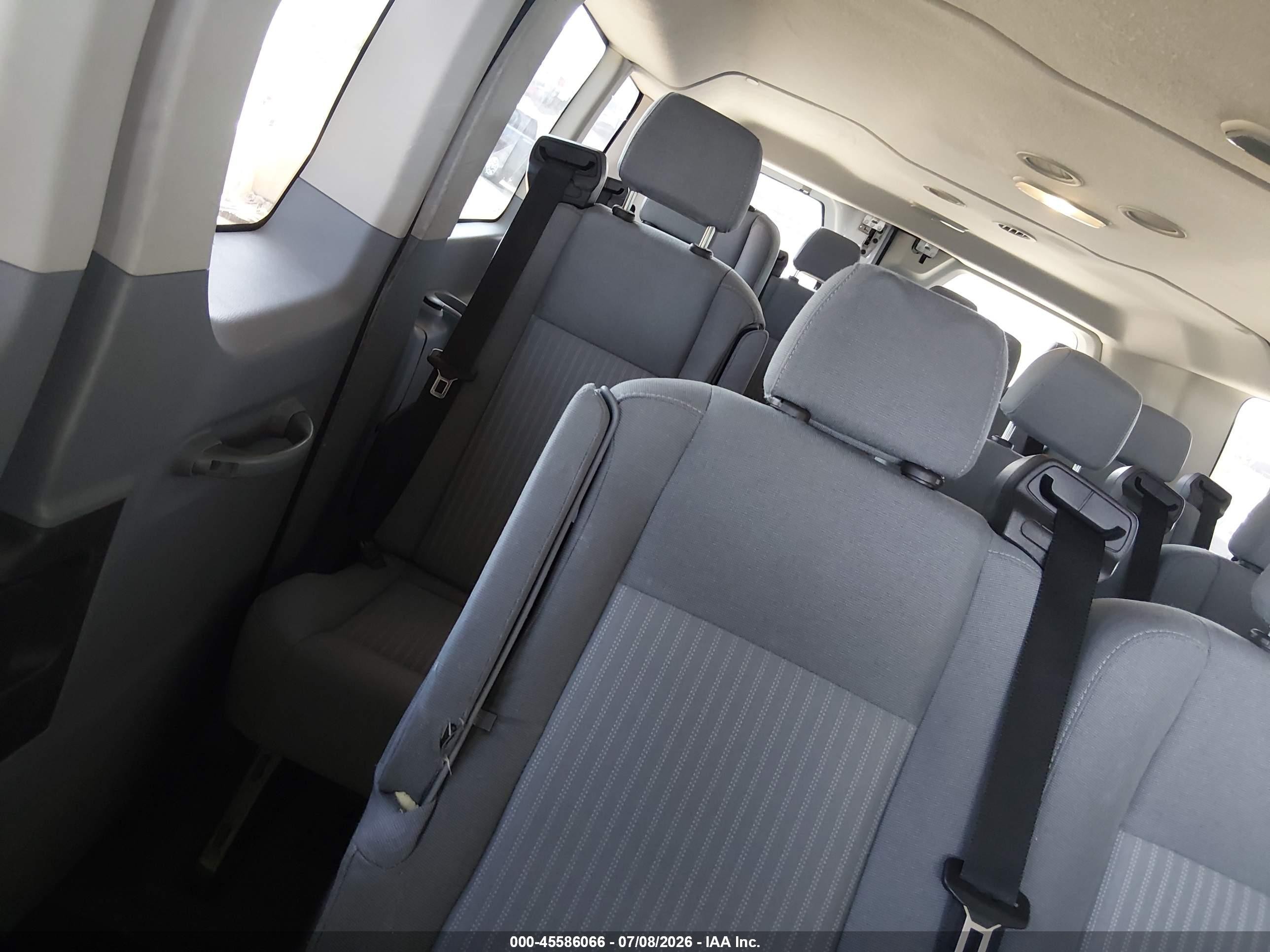 2015 Ford Transit-350 Xlt White vin: 1FBZX2ZM0FKB27725