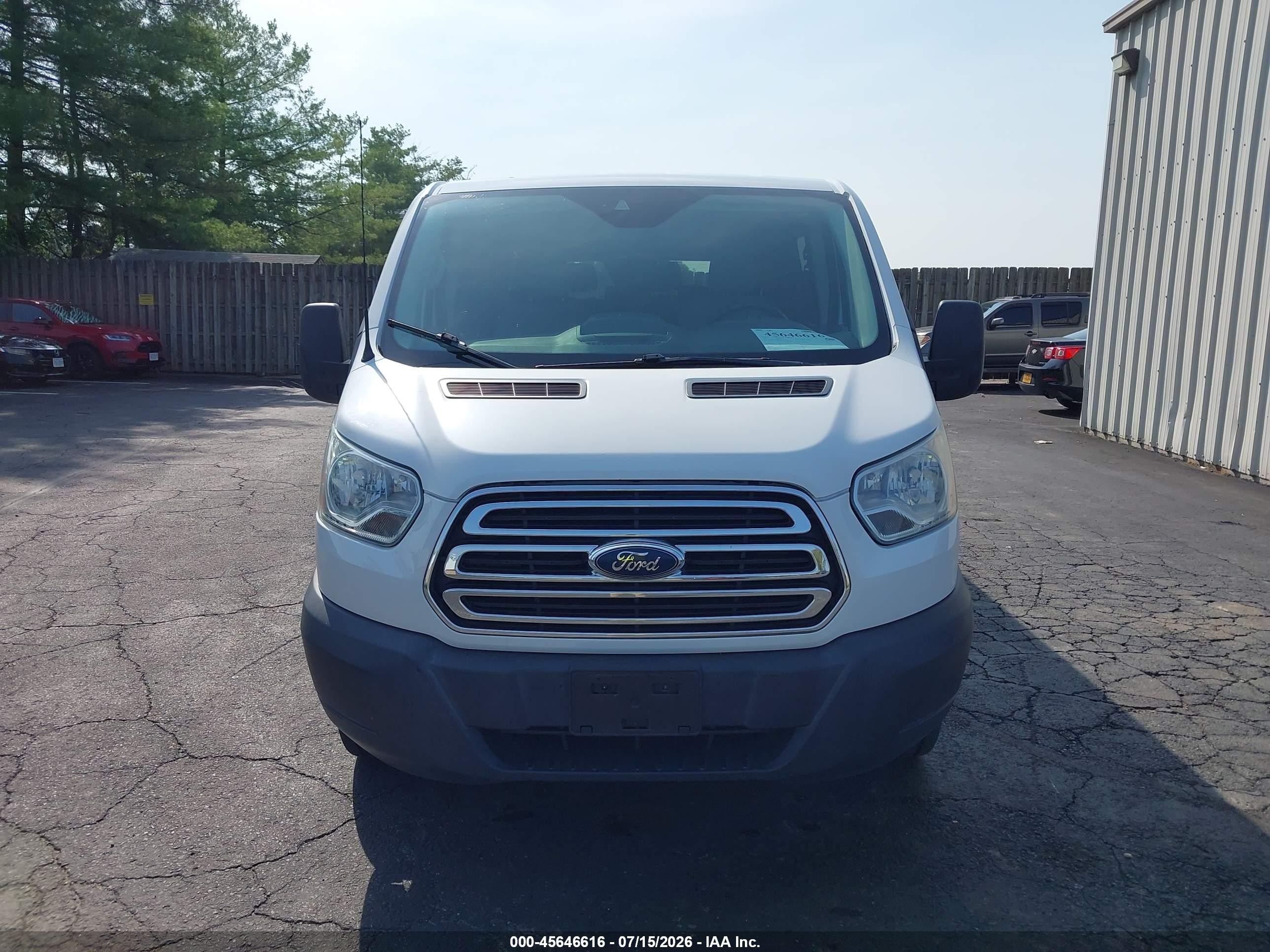 2015 Ford Transit-350 Xlt White vin: 1FBZX2ZM0FKB27871