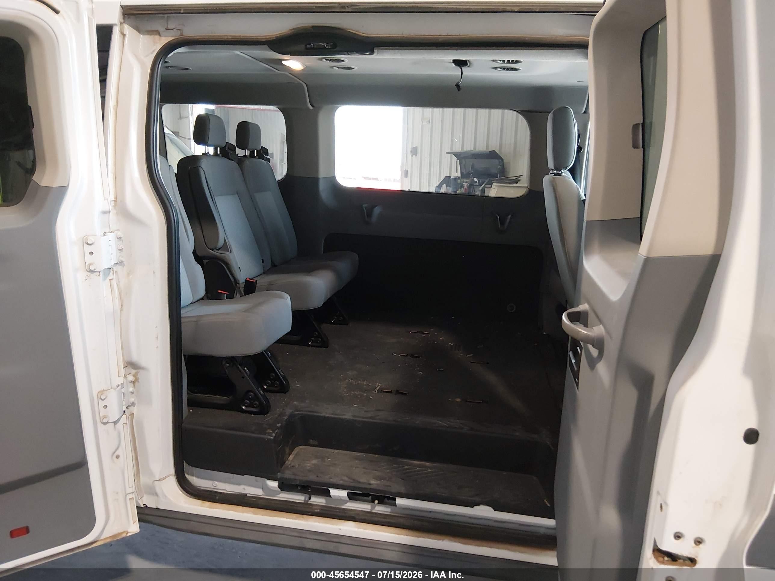 2015 Ford Transit-350 Xlt White vin: 1FBZX2ZM0FKB27918