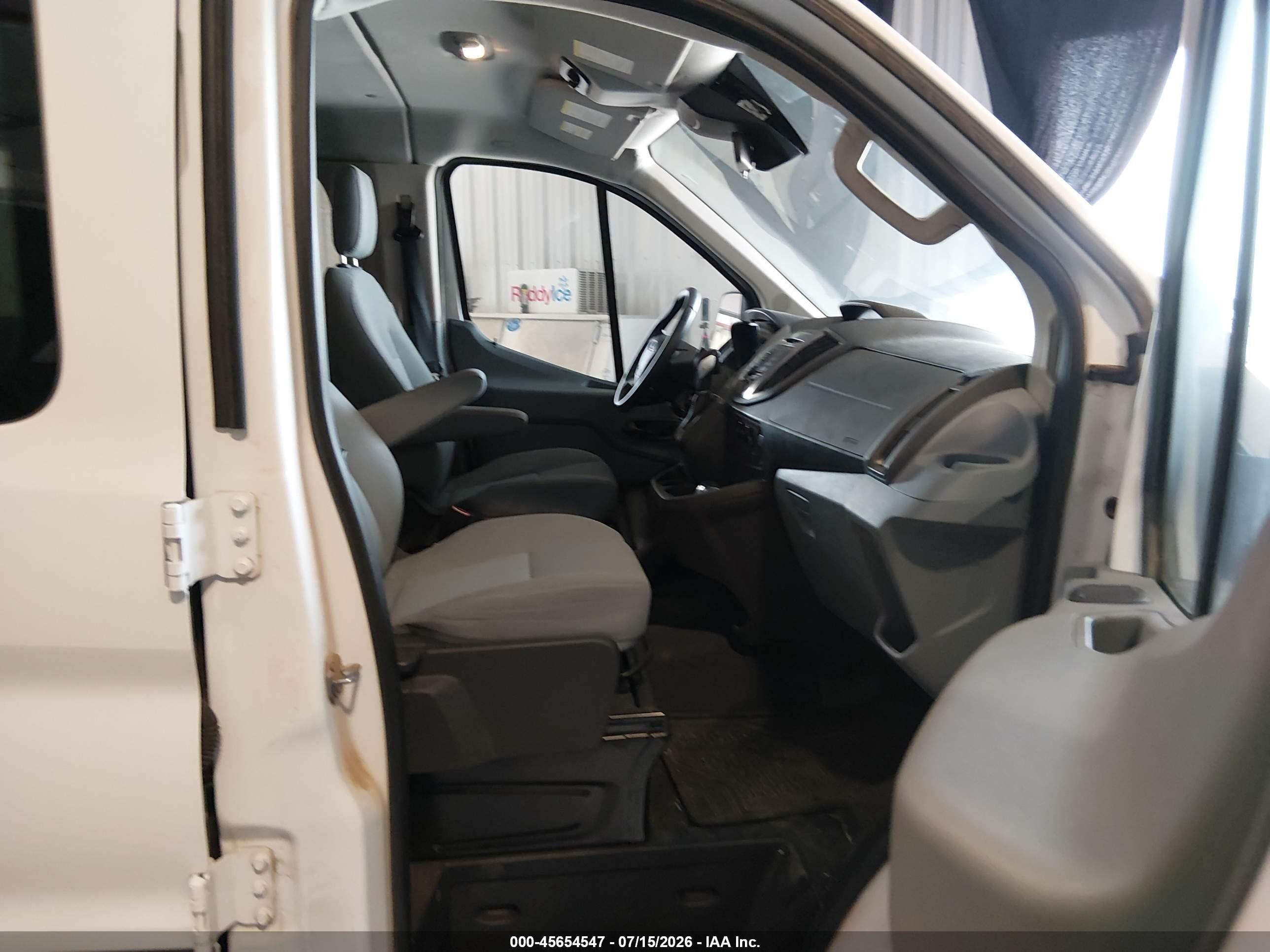 2015 Ford Transit-350 Xlt White vin: 1FBZX2ZM0FKB27918
