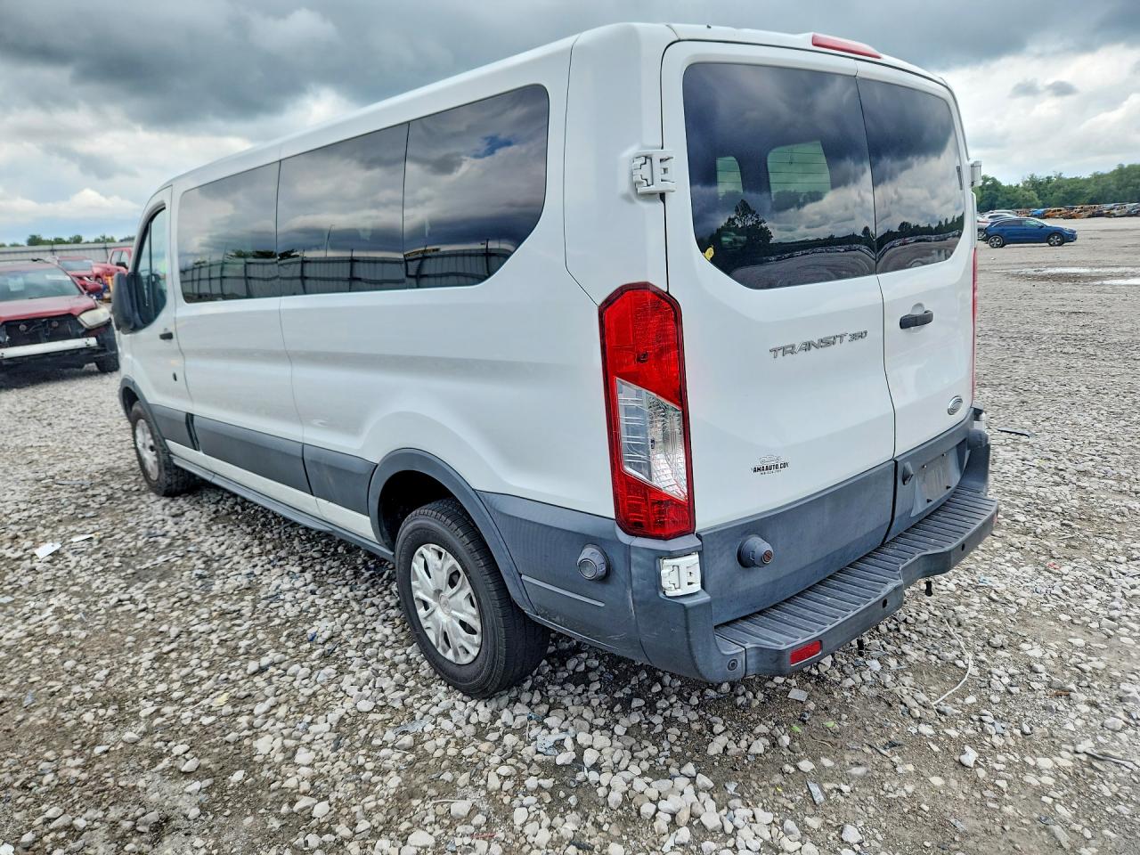 2015 Ford Transit T-350 White vin: 1FBZX2ZM1FKA33563