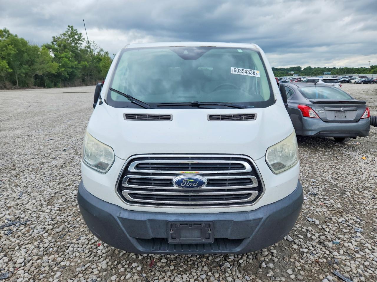 2015 Ford Transit T-350 White vin: 1FBZX2ZM1FKA33563