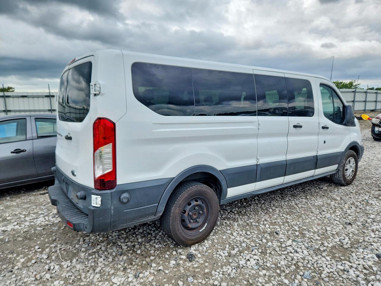 2015 Ford Transit T-350 White vin: 1FBZX2ZM1FKA33563