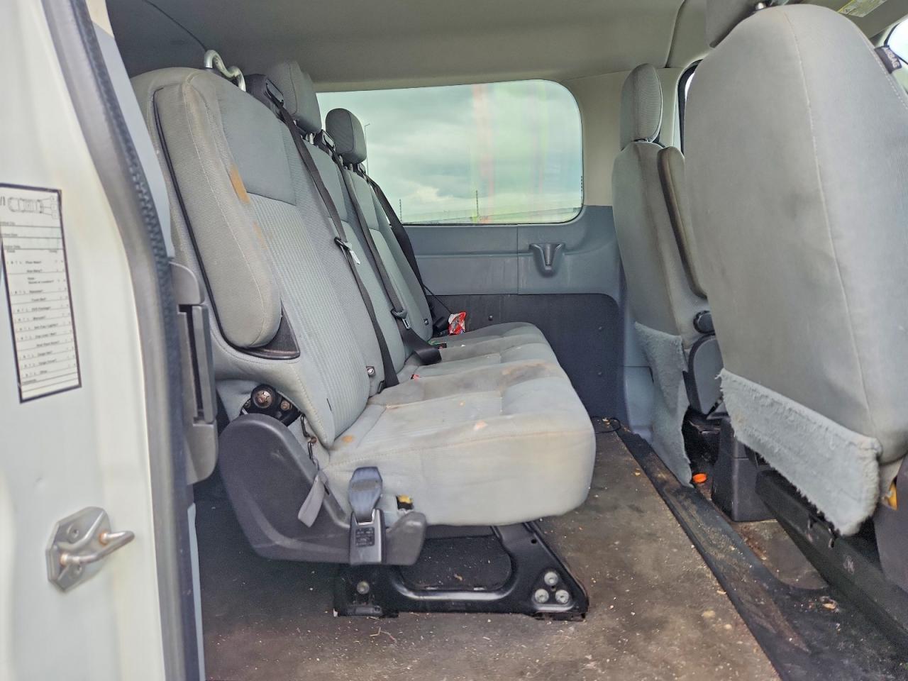 2015 Ford Transit T-350 White vin: 1FBZX2ZM1FKA33563