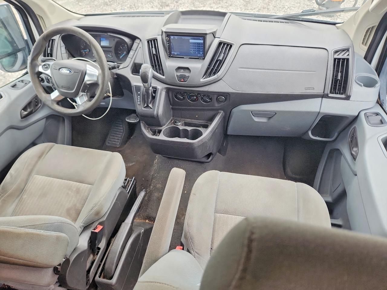 2015 Ford Transit T-350 White vin: 1FBZX2ZM1FKA33563