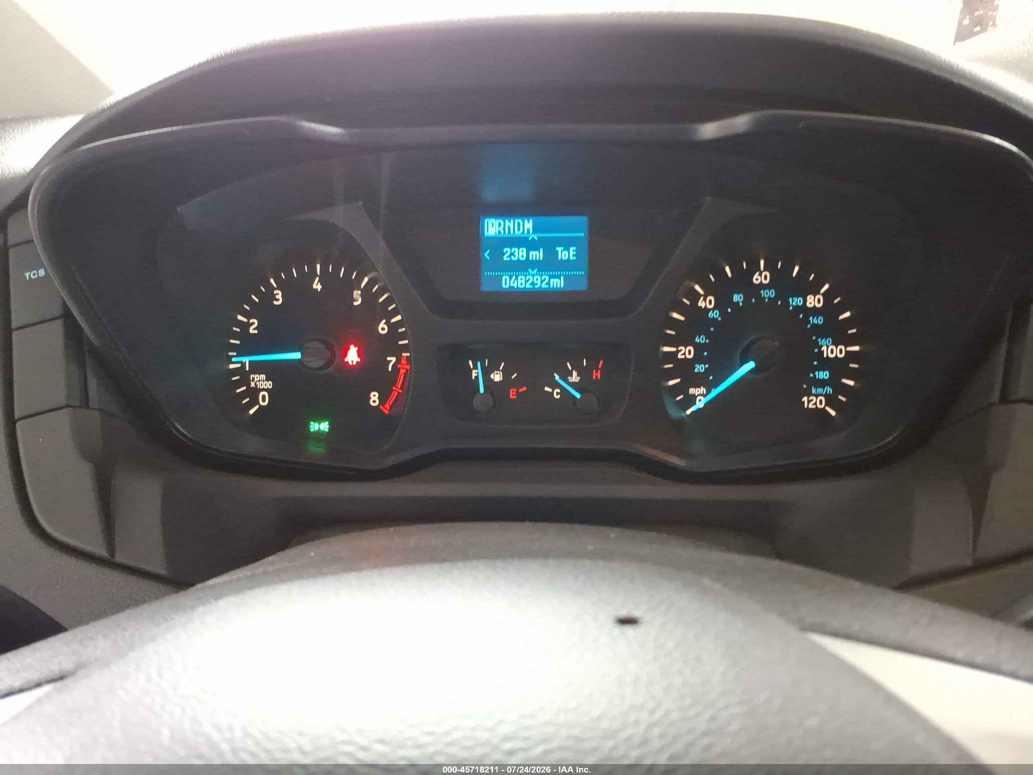 2015 Ford Transit-350 Xlt White vin: 1FBZX2ZM1FKB01716