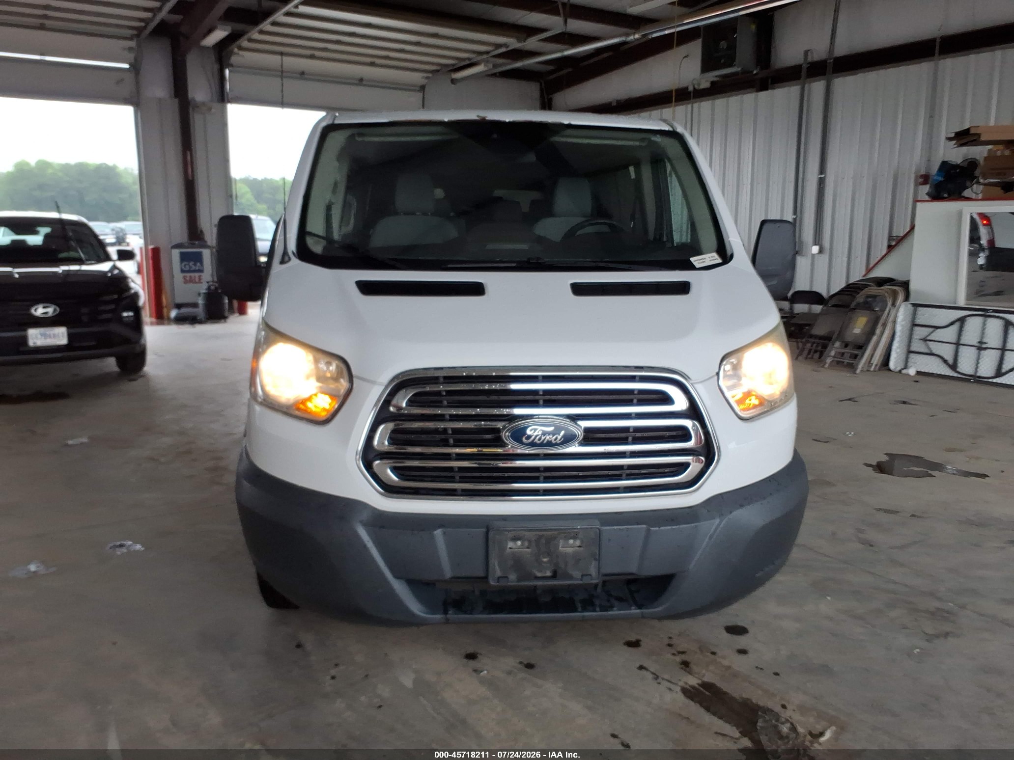 2015 Ford Transit-350 Xlt White vin: 1FBZX2ZM1FKB01716
