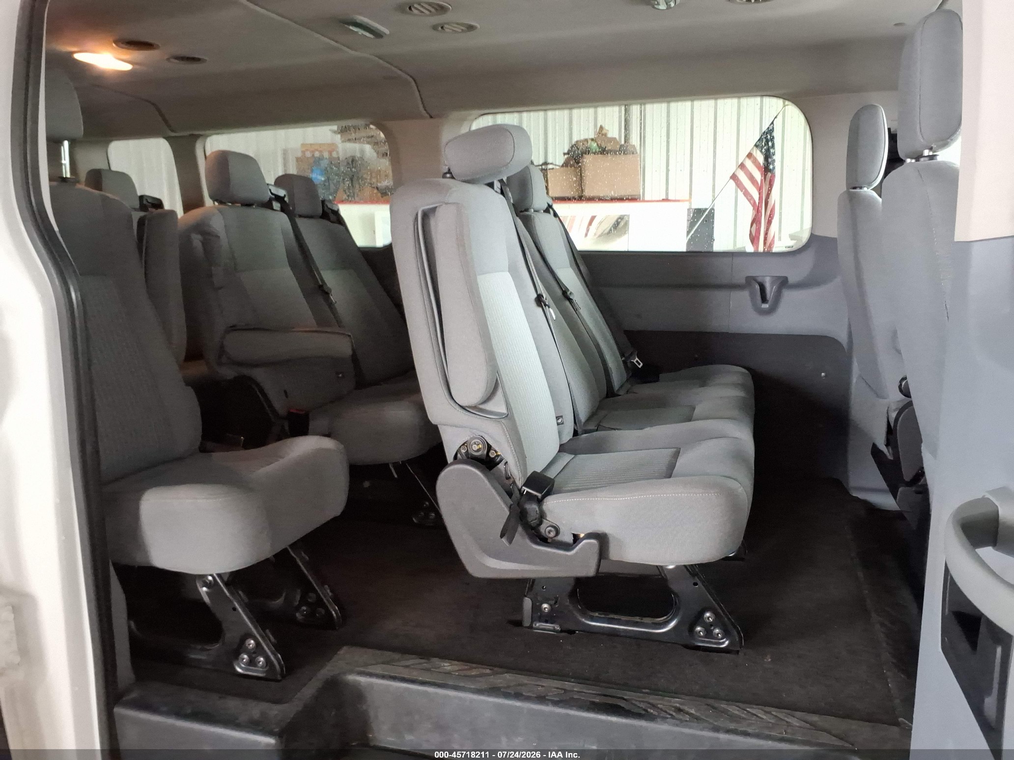2015 Ford Transit-350 Xlt White vin: 1FBZX2ZM1FKB01716