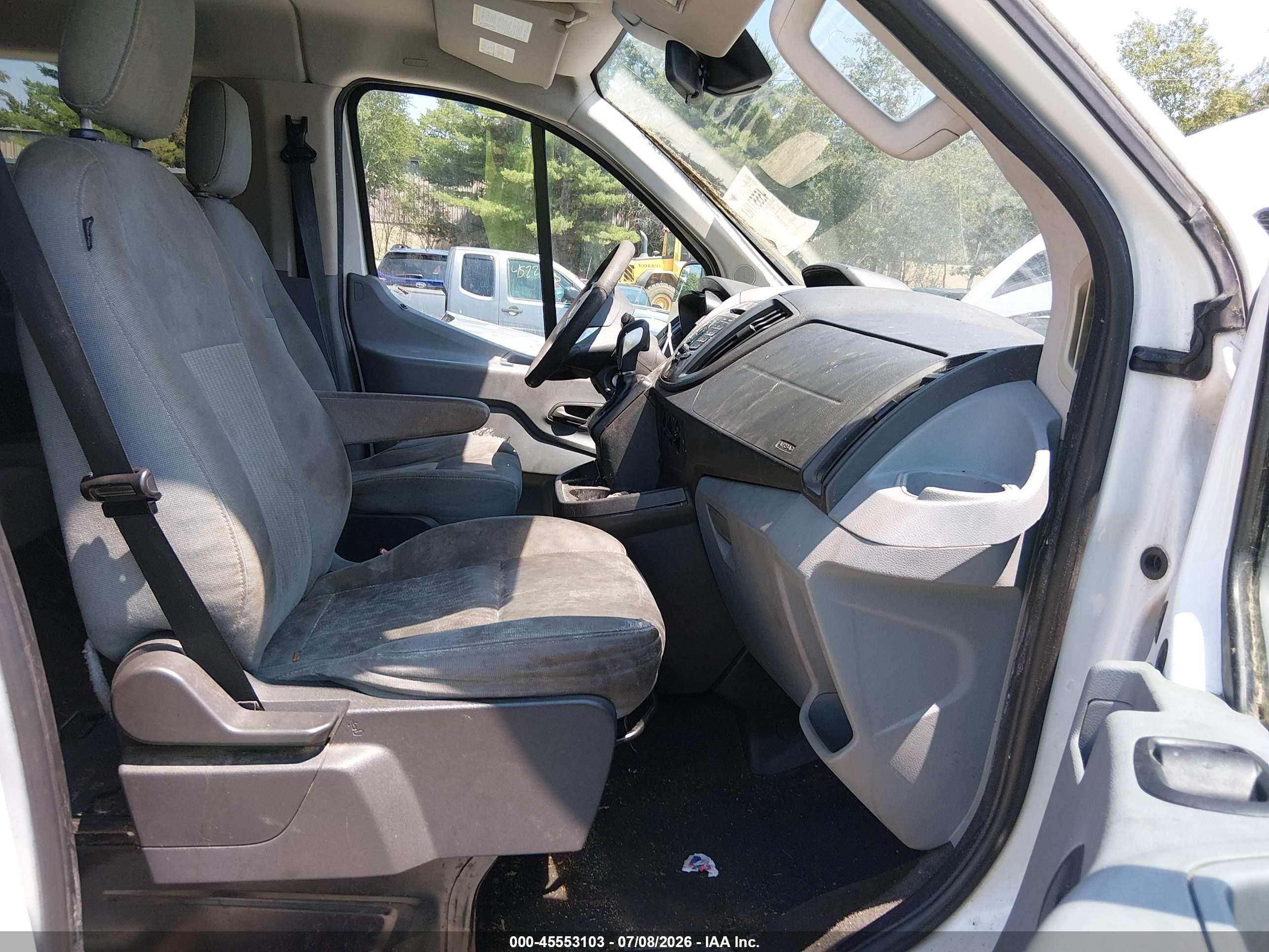 2015 Ford Transit-350 Xlt White vin: 1FBZX2ZM2FKA31644