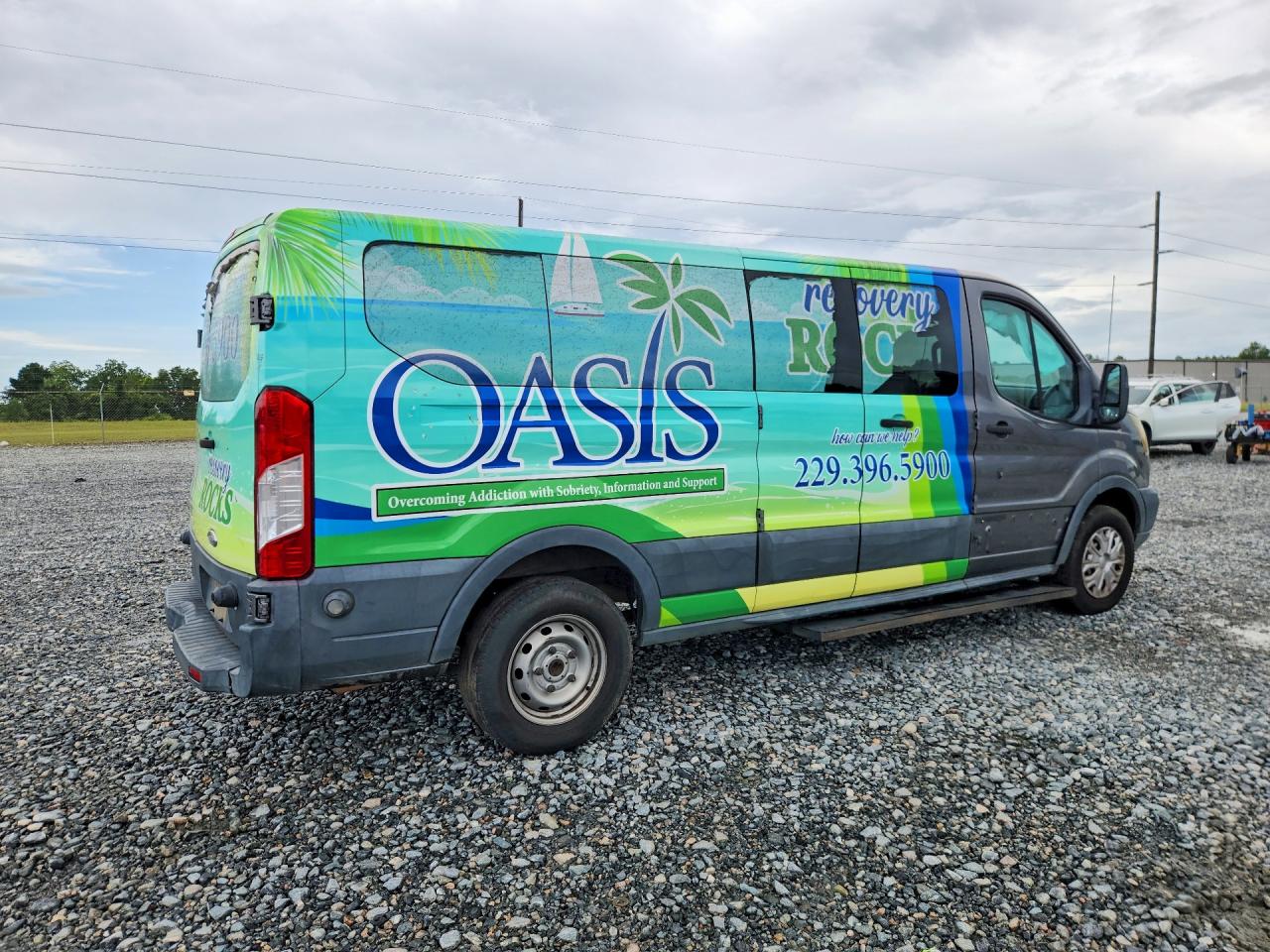 2015 Ford Transit T-350 Two Tone vin: 1FBZX2ZM2FKA46130