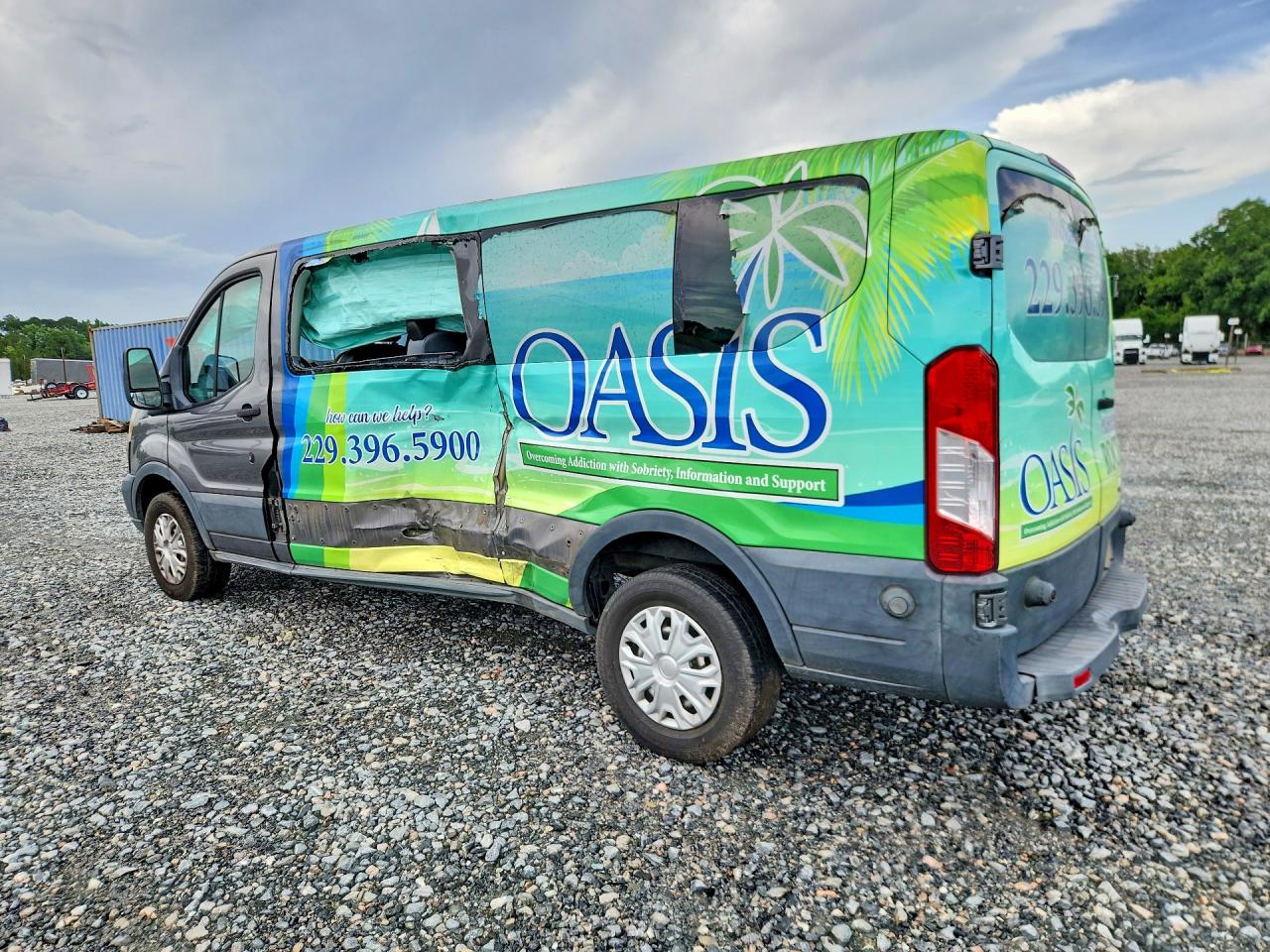 2015 Ford Transit T-350 Two Tone vin: 1FBZX2ZM2FKA46130