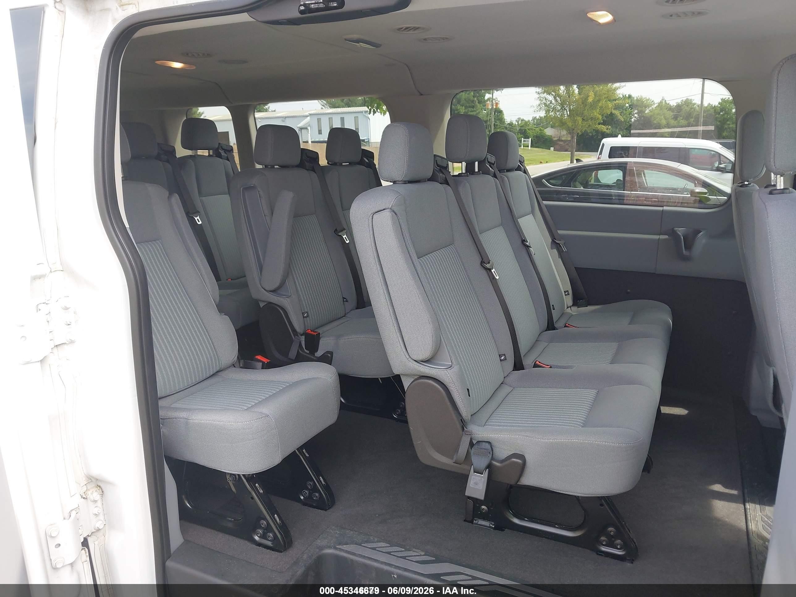 2015 Ford Transit-350 Xlt White vin: 1FBZX2ZM2FKB10134