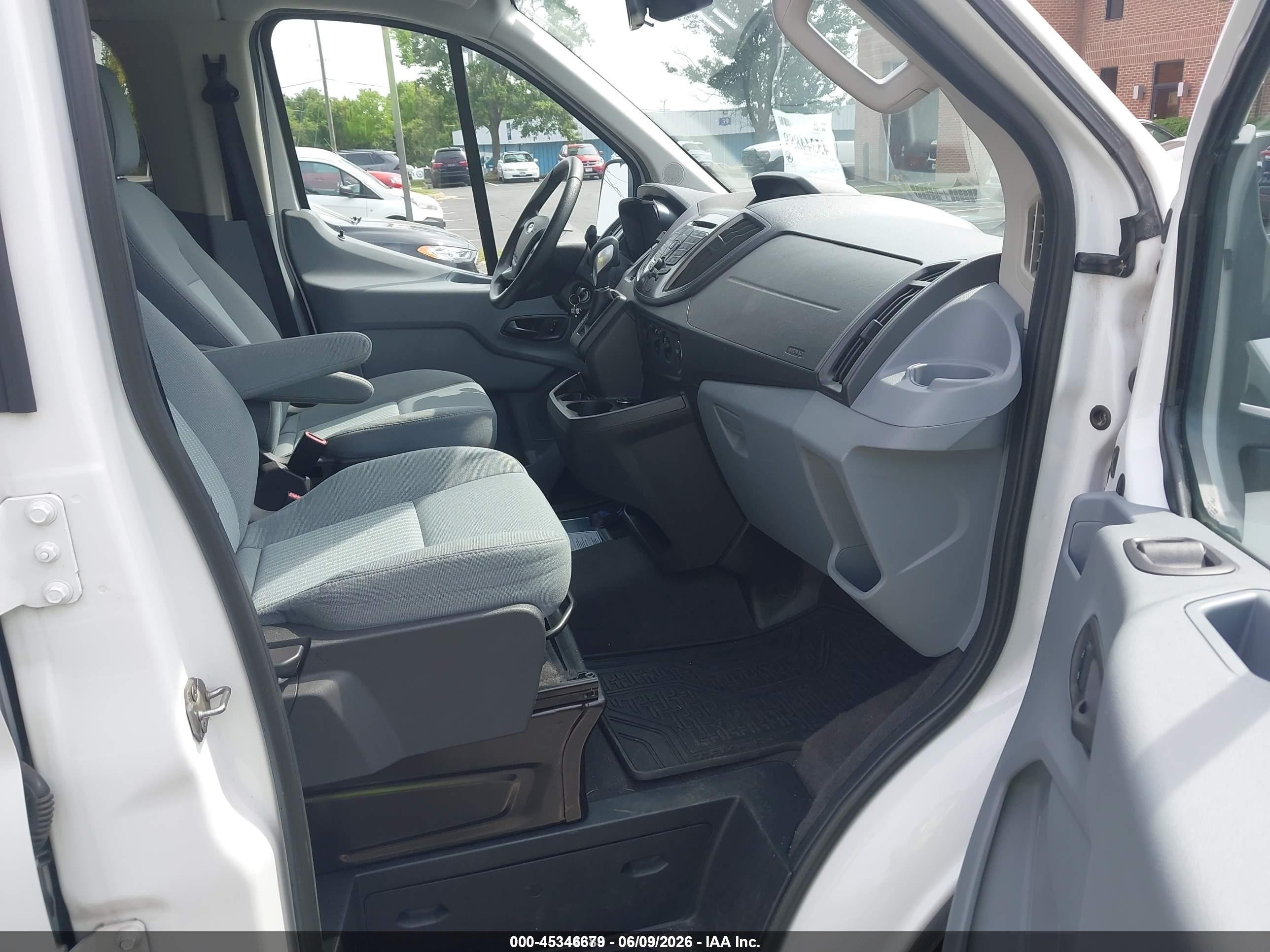 2015 Ford Transit-350 Xlt White vin: 1FBZX2ZM2FKB10134