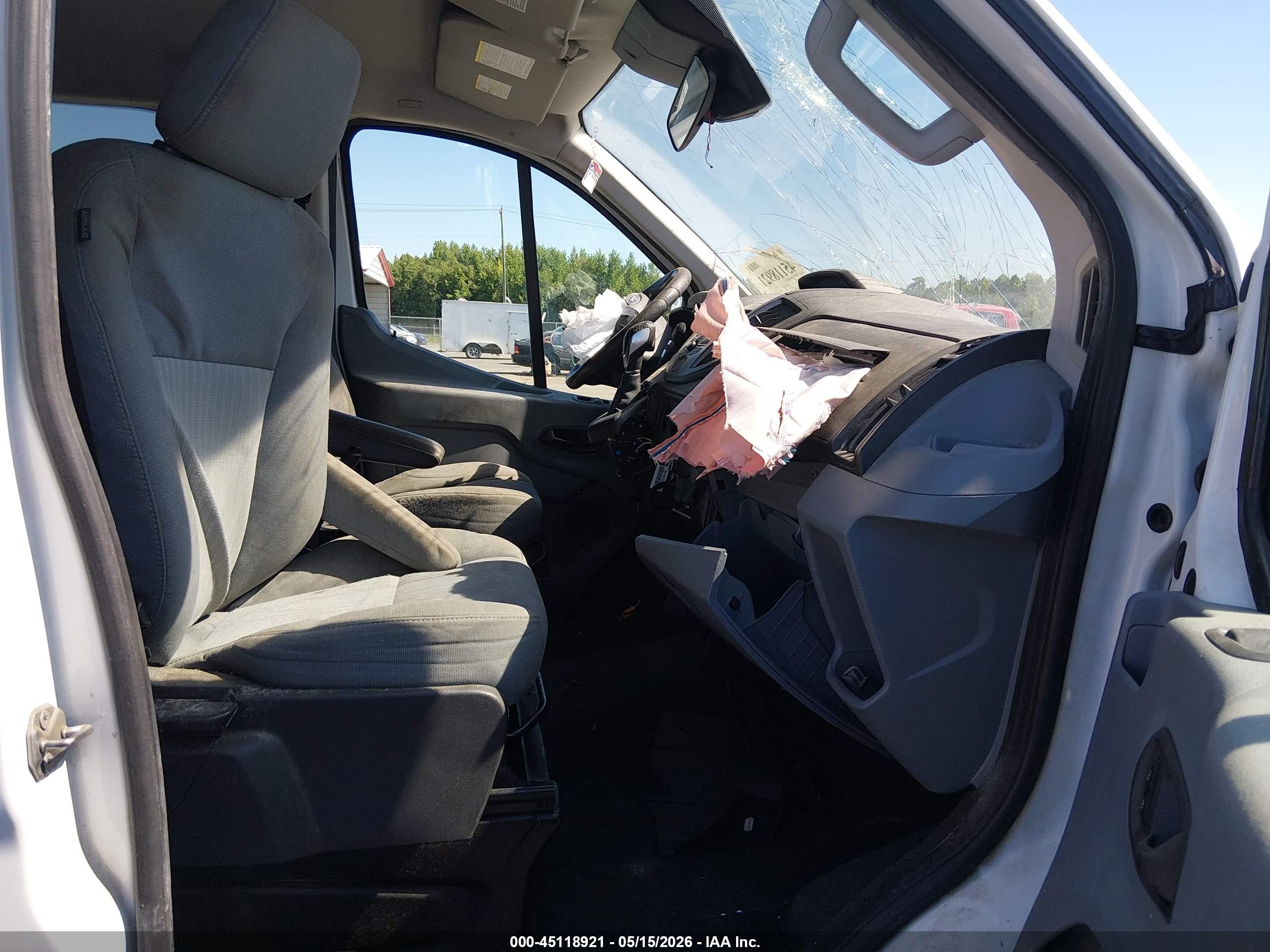 2015 Ford Transit-350 Xlt White vin: 1FBZX2ZM2FKB22753