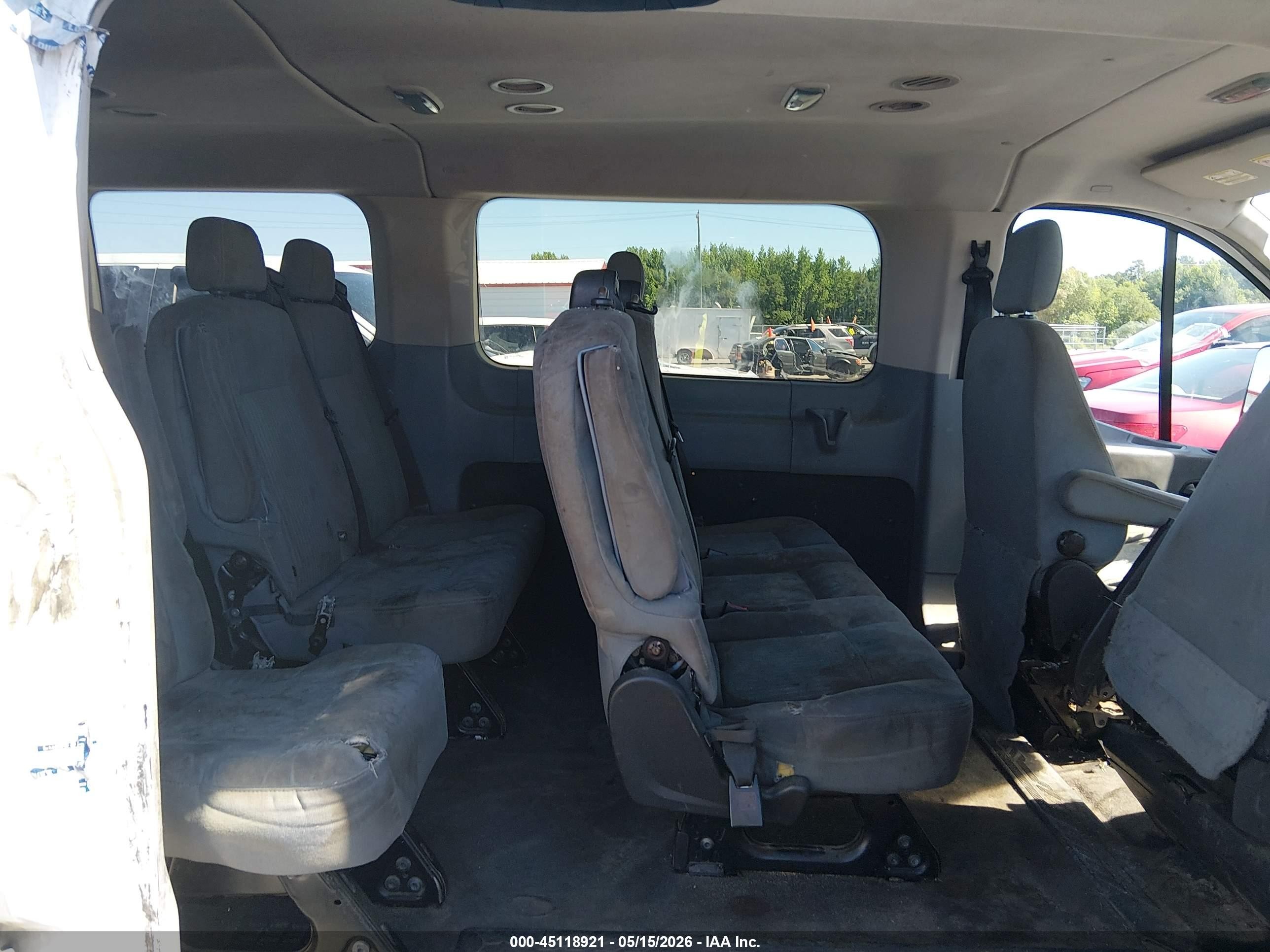 2015 Ford Transit-350 Xlt White vin: 1FBZX2ZM2FKB22753