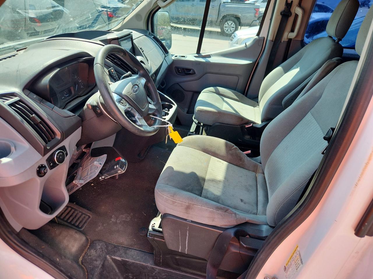 2015 Ford Transit T-350 White vin: 1FBZX2ZM2FKB26401