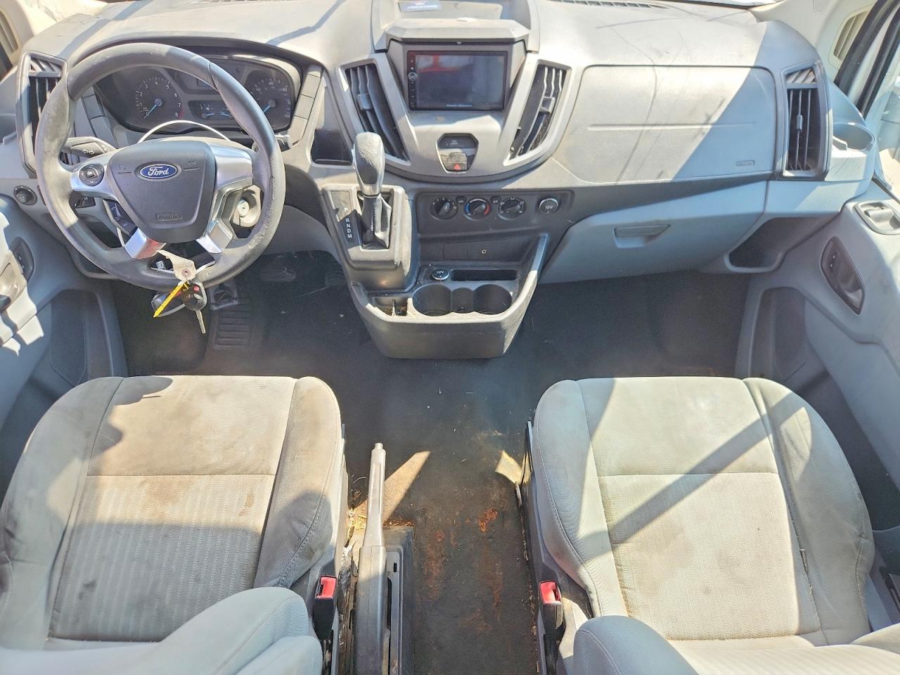 2015 Ford Transit T-350 White vin: 1FBZX2ZM2FKB26401