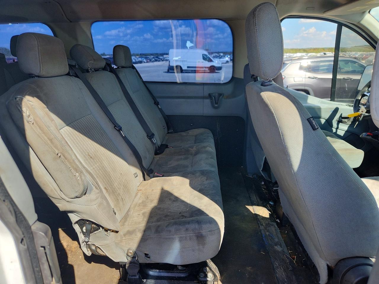 2015 Ford Transit T-350 White vin: 1FBZX2ZM2FKB26401