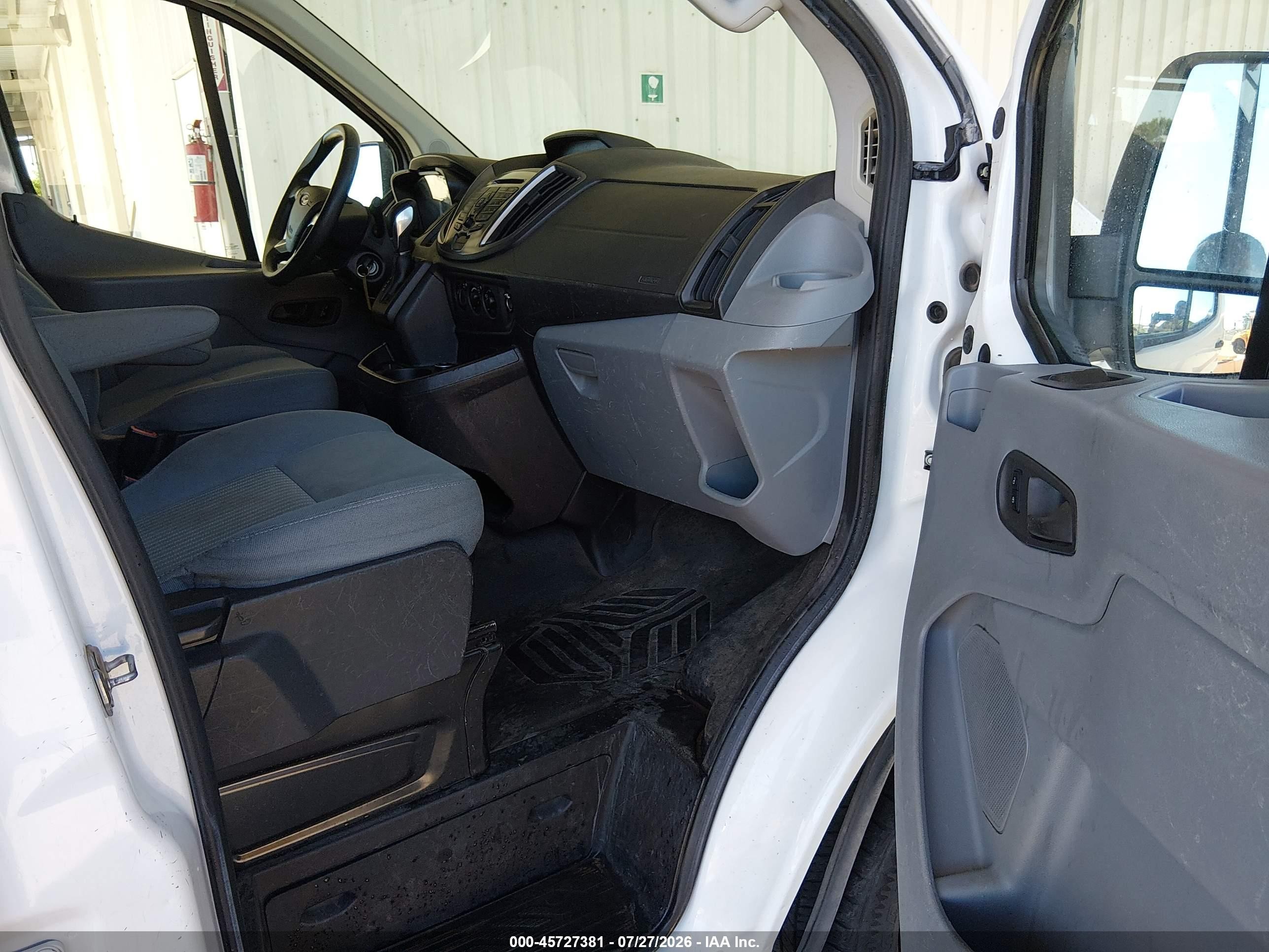 2015 Ford Transit-350 Xlt White vin: 1FBZX2ZM2FKB27726