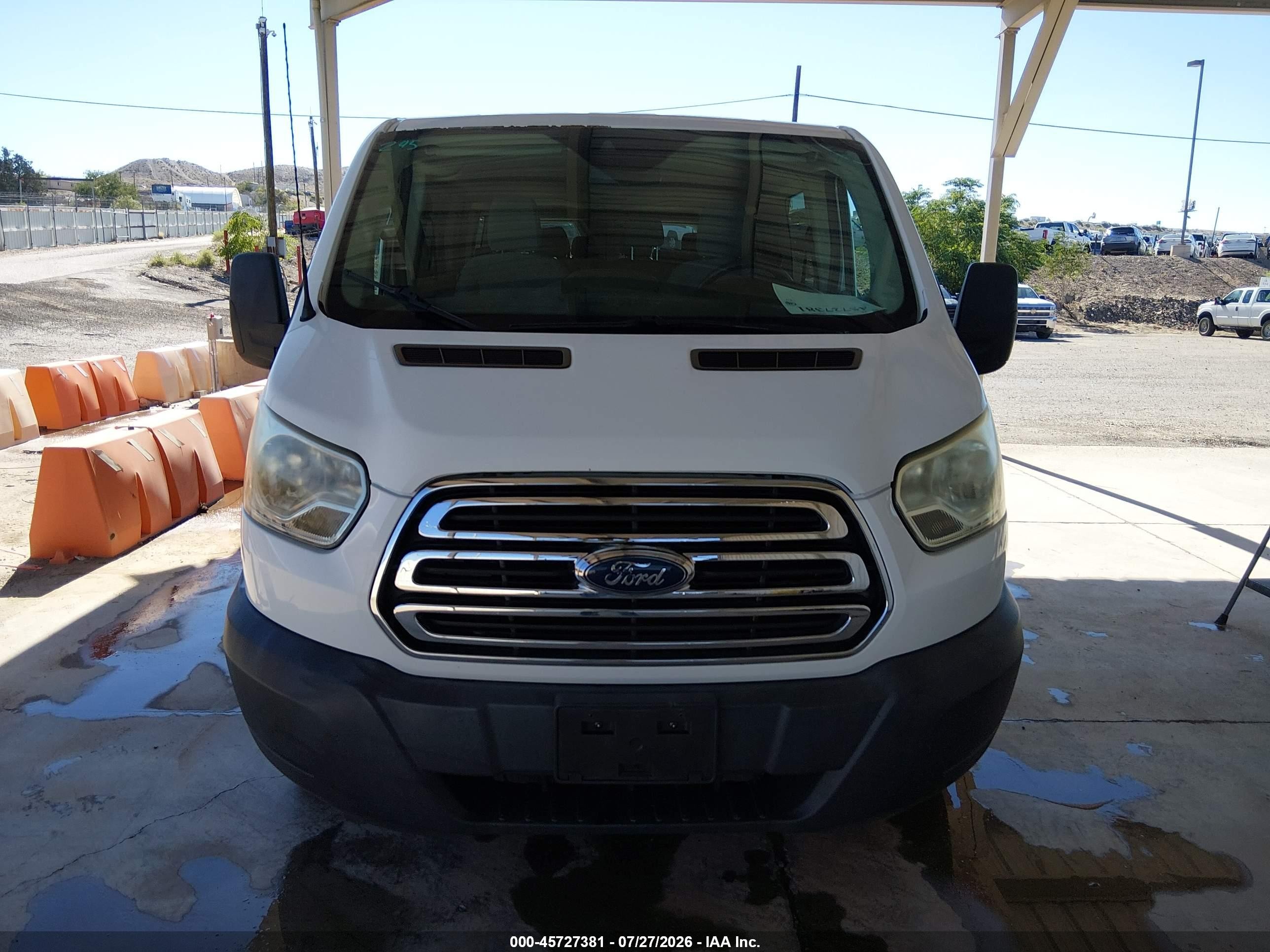 2015 Ford Transit-350 Xlt White vin: 1FBZX2ZM2FKB27726