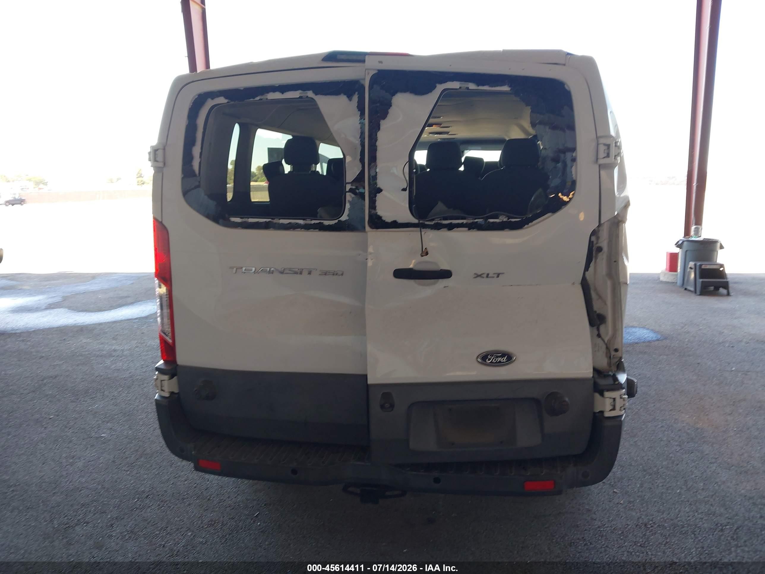 2015 Ford Transit-350 Xl/xlt White vin: 1FBZX2ZM3FKA21706