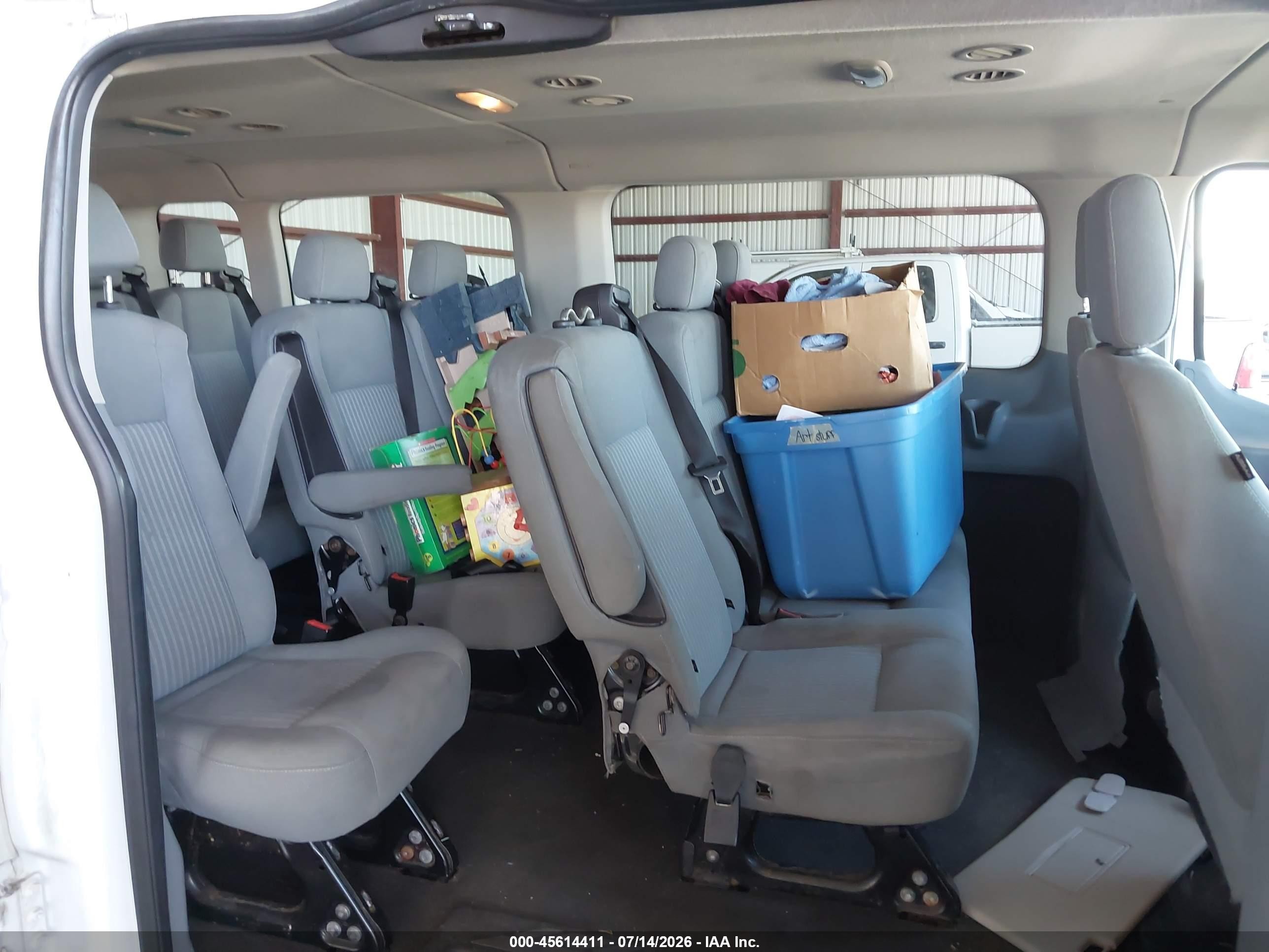 2015 Ford Transit-350 Xl/xlt White vin: 1FBZX2ZM3FKA21706