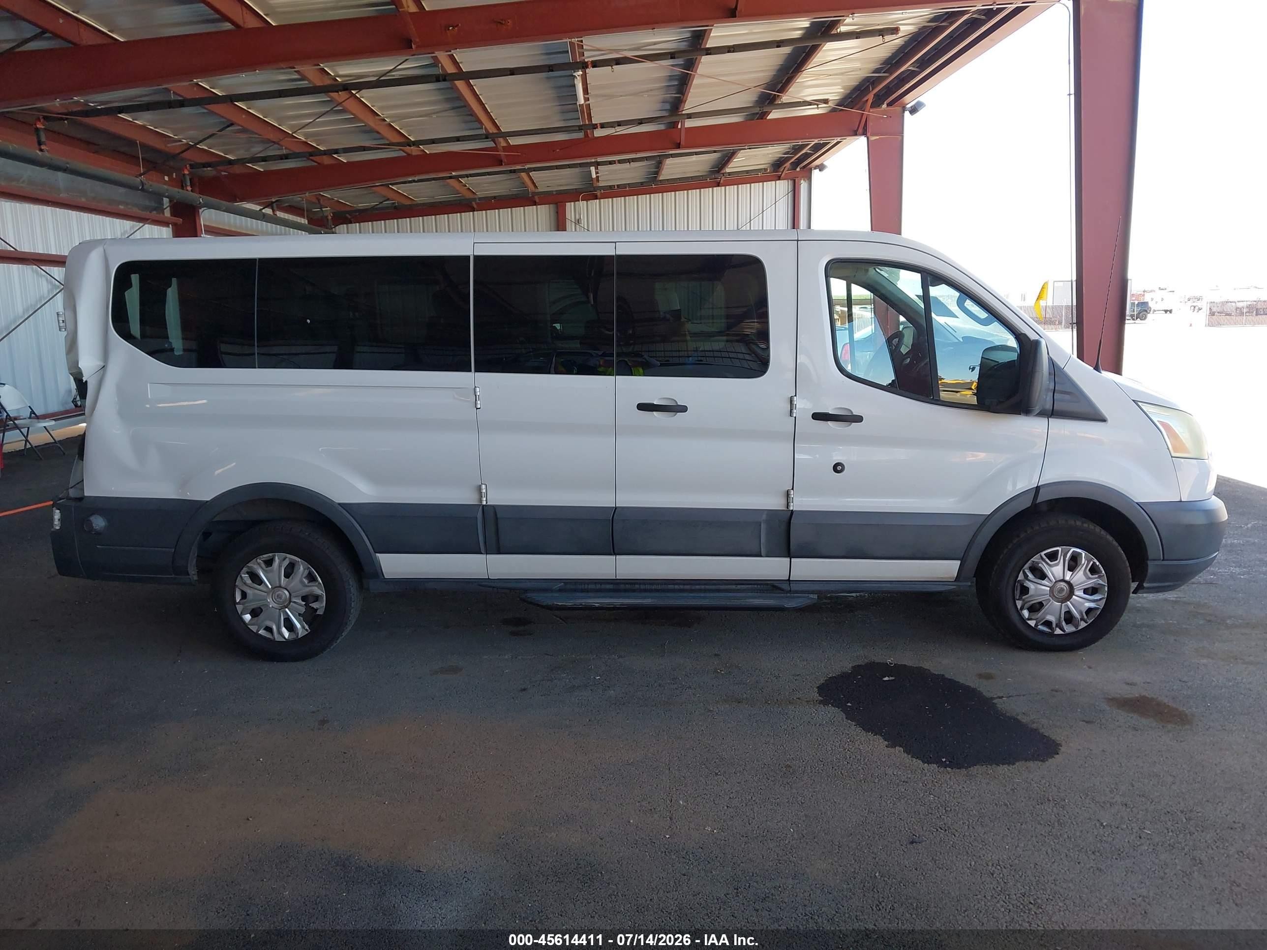 2015 Ford Transit-350 Xl/xlt White vin: 1FBZX2ZM3FKA21706