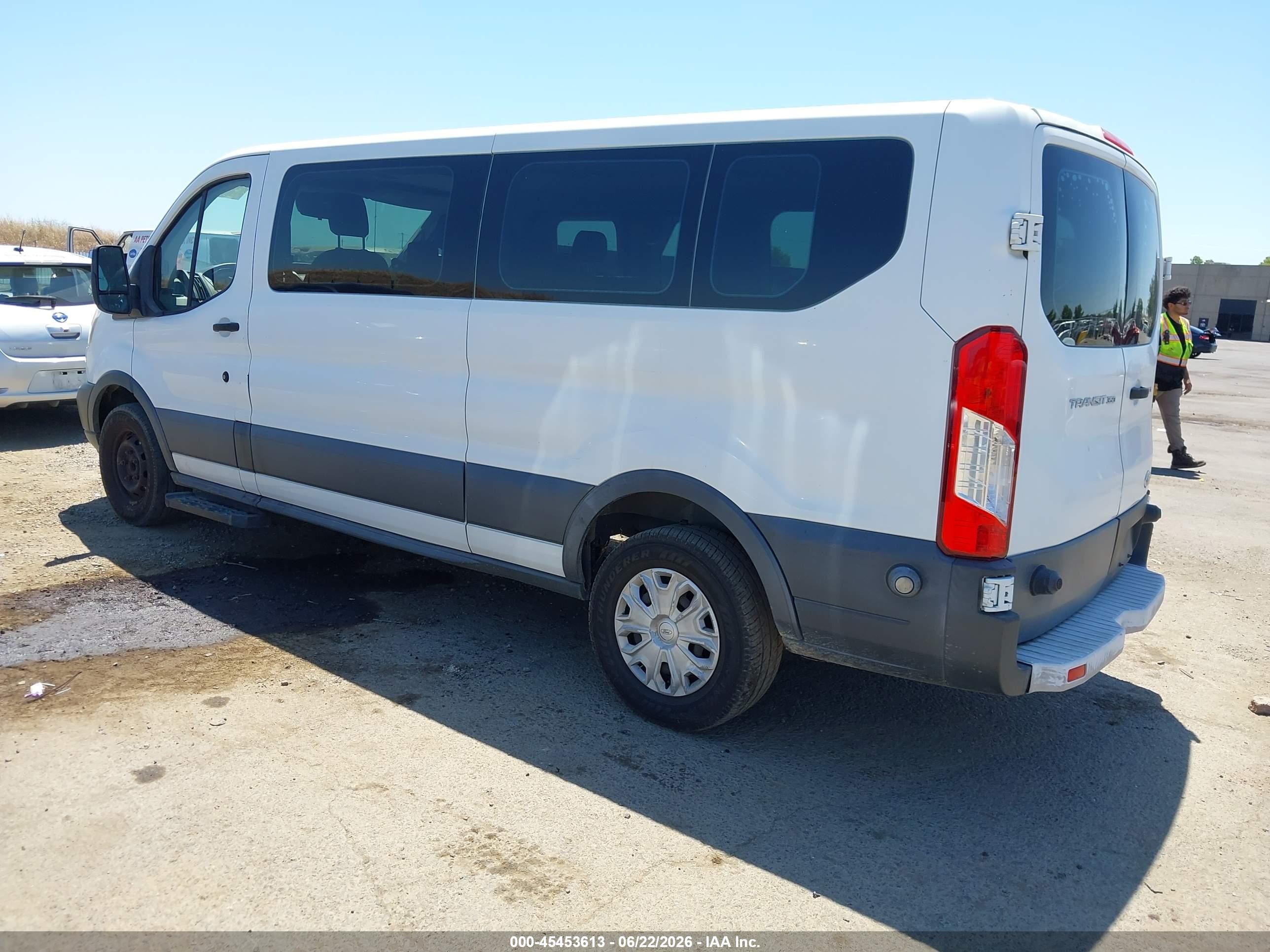 2015 Ford Transit-350 Xl/xlt White vin: 1FBZX2ZM3FKA72171