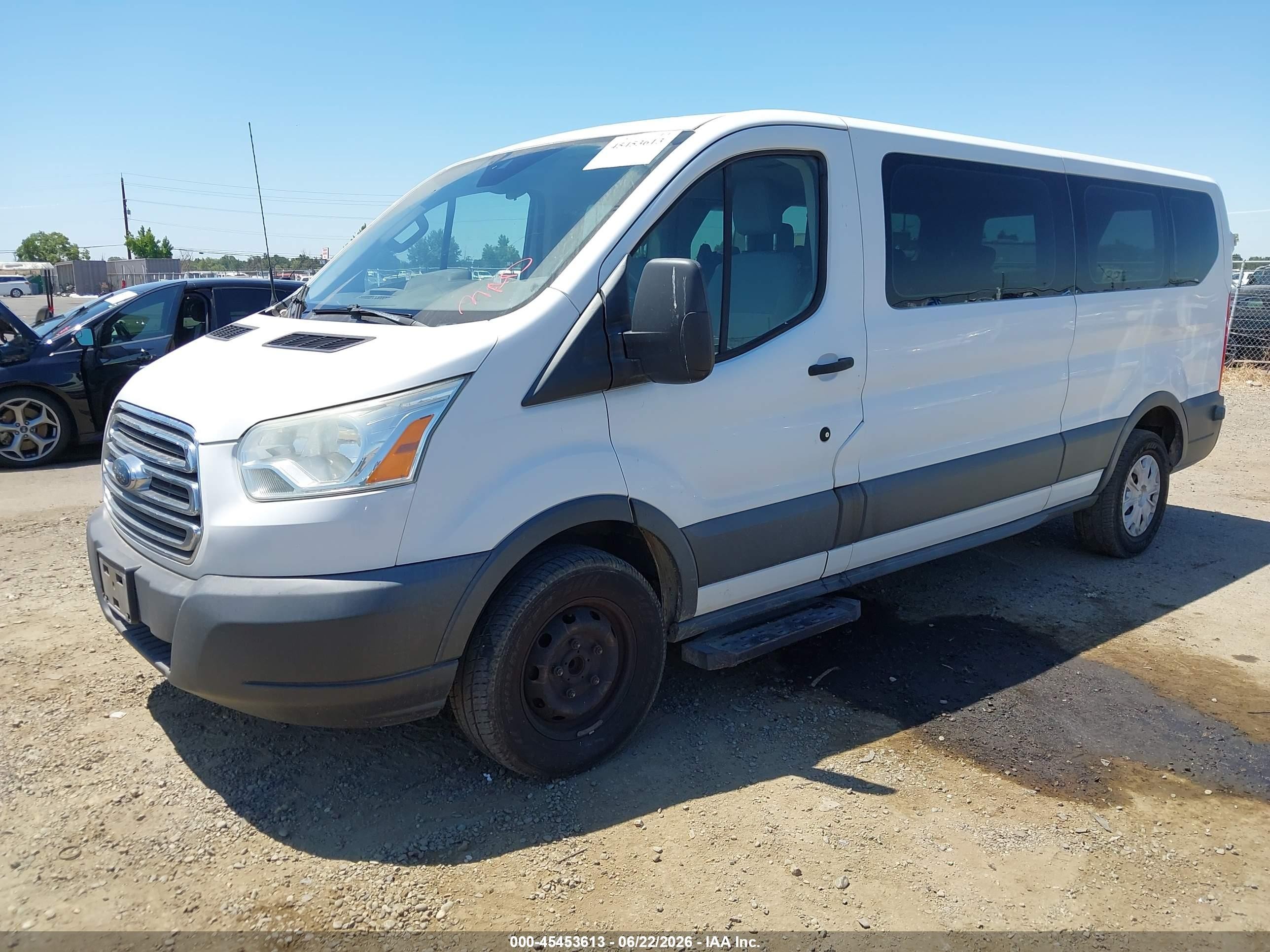 2015 Ford Transit-350 Xl/xlt White vin: 1FBZX2ZM3FKA72171