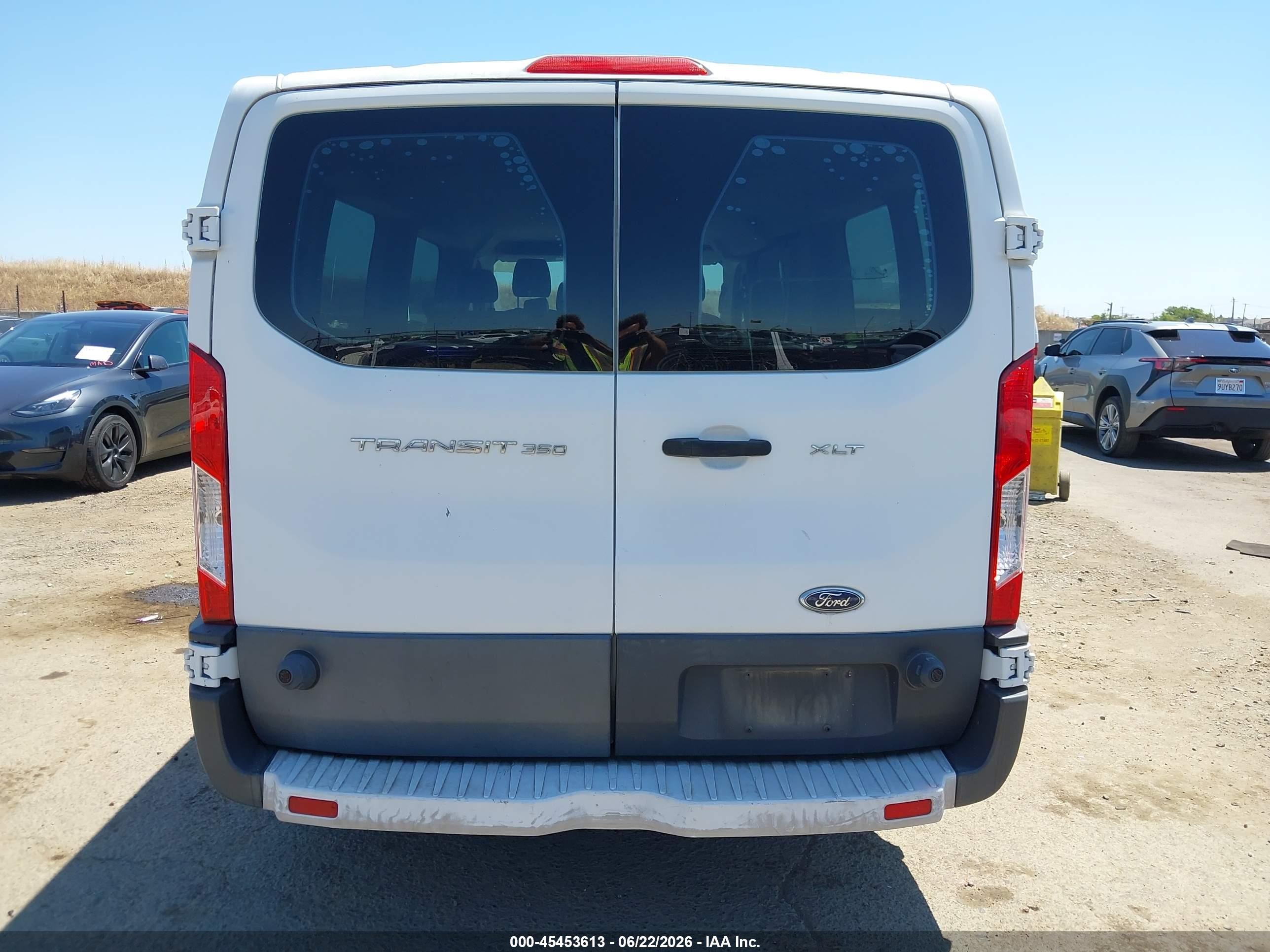 2015 Ford Transit-350 Xl/xlt White vin: 1FBZX2ZM3FKA72171