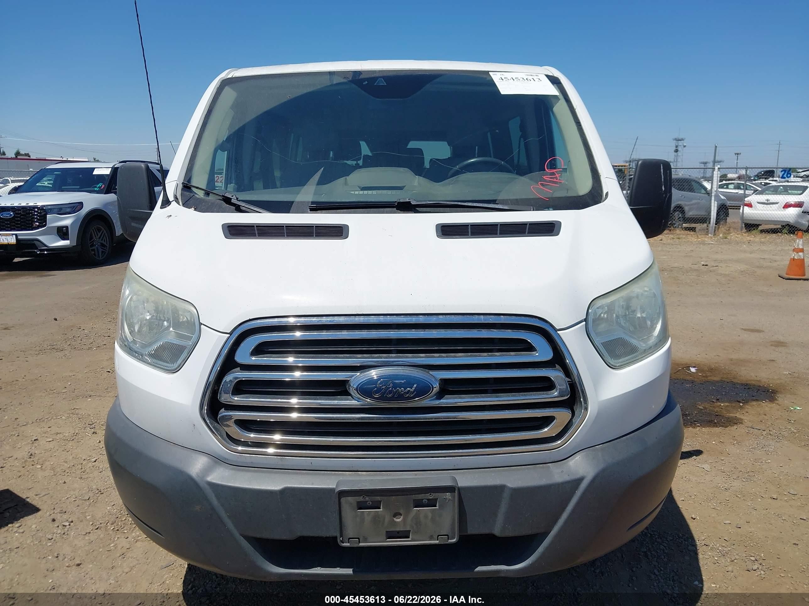 2015 Ford Transit-350 Xl/xlt White vin: 1FBZX2ZM3FKA72171