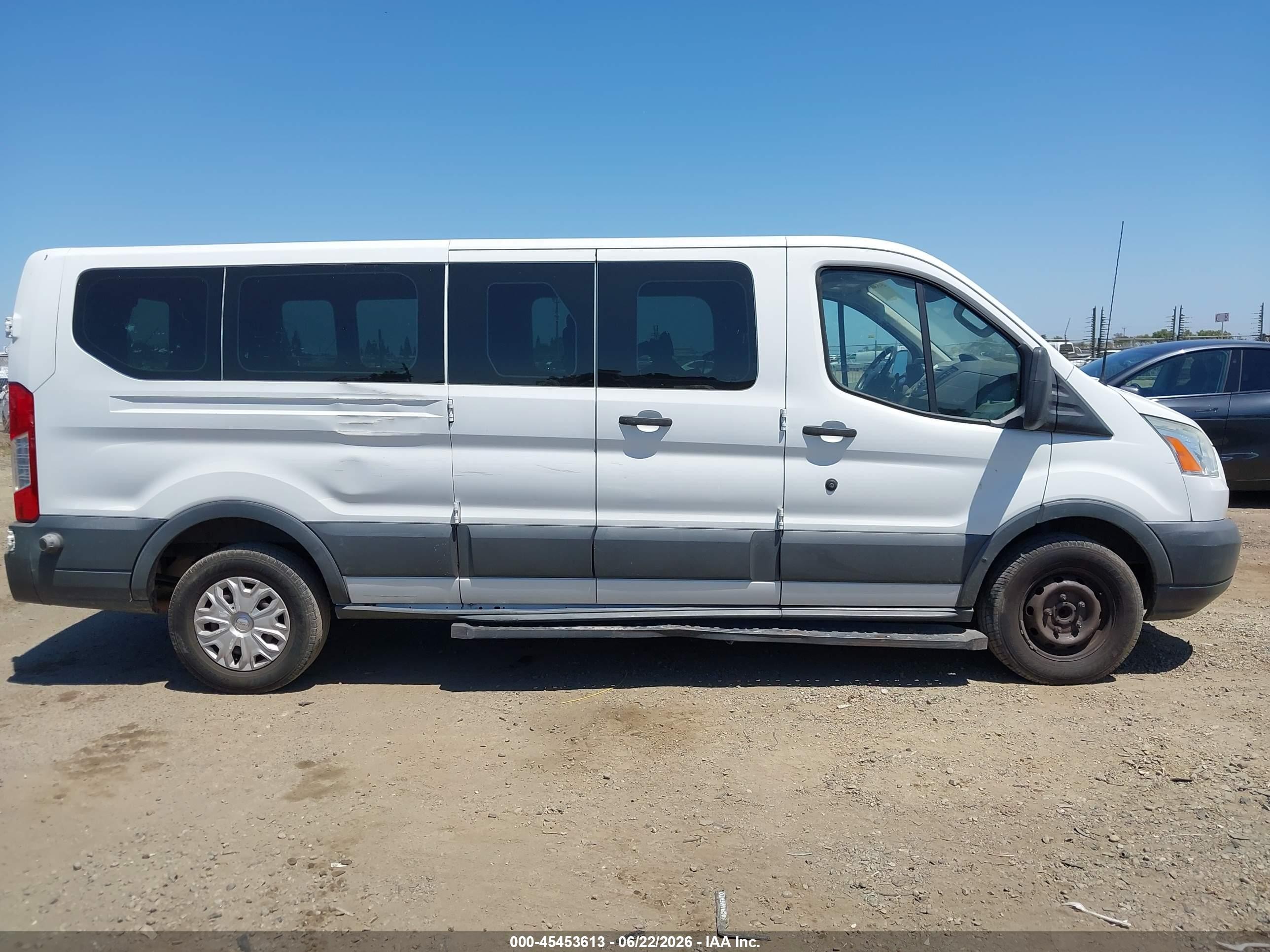 2015 Ford Transit-350 Xl/xlt White vin: 1FBZX2ZM3FKA72171