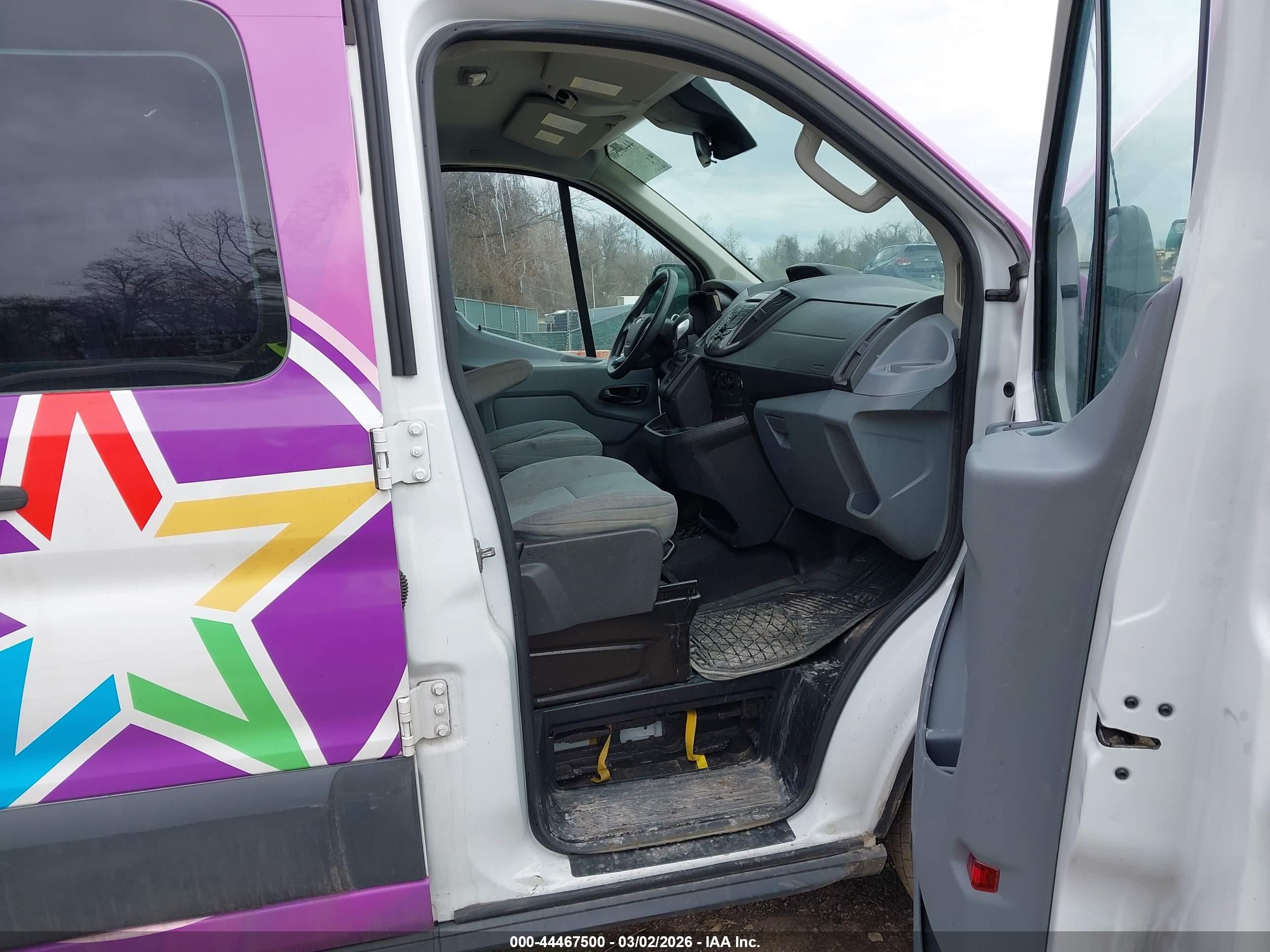 2015 Ford Transit-350 Xlt White vin: 1FBZX2ZM3FKB12300