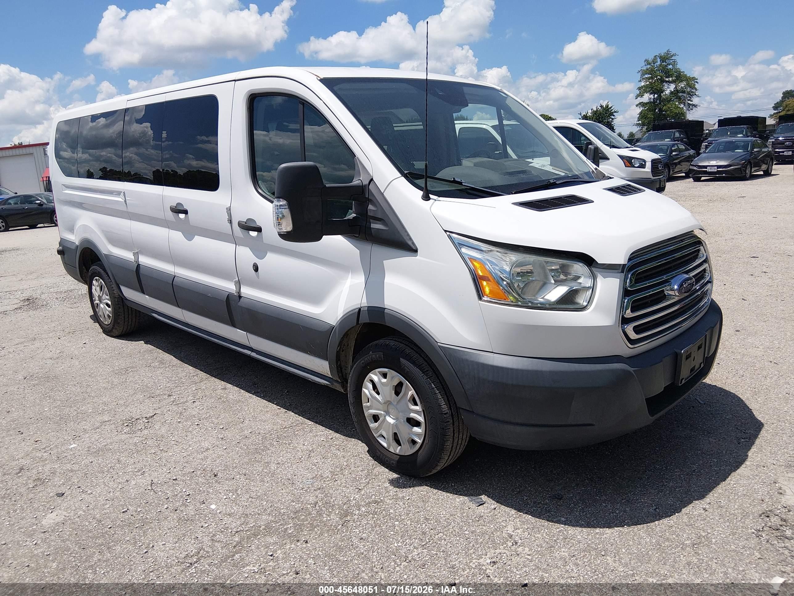 2015 Ford Transit-350 Xlt Белый vin: 1FBZX2ZM3FKB27962