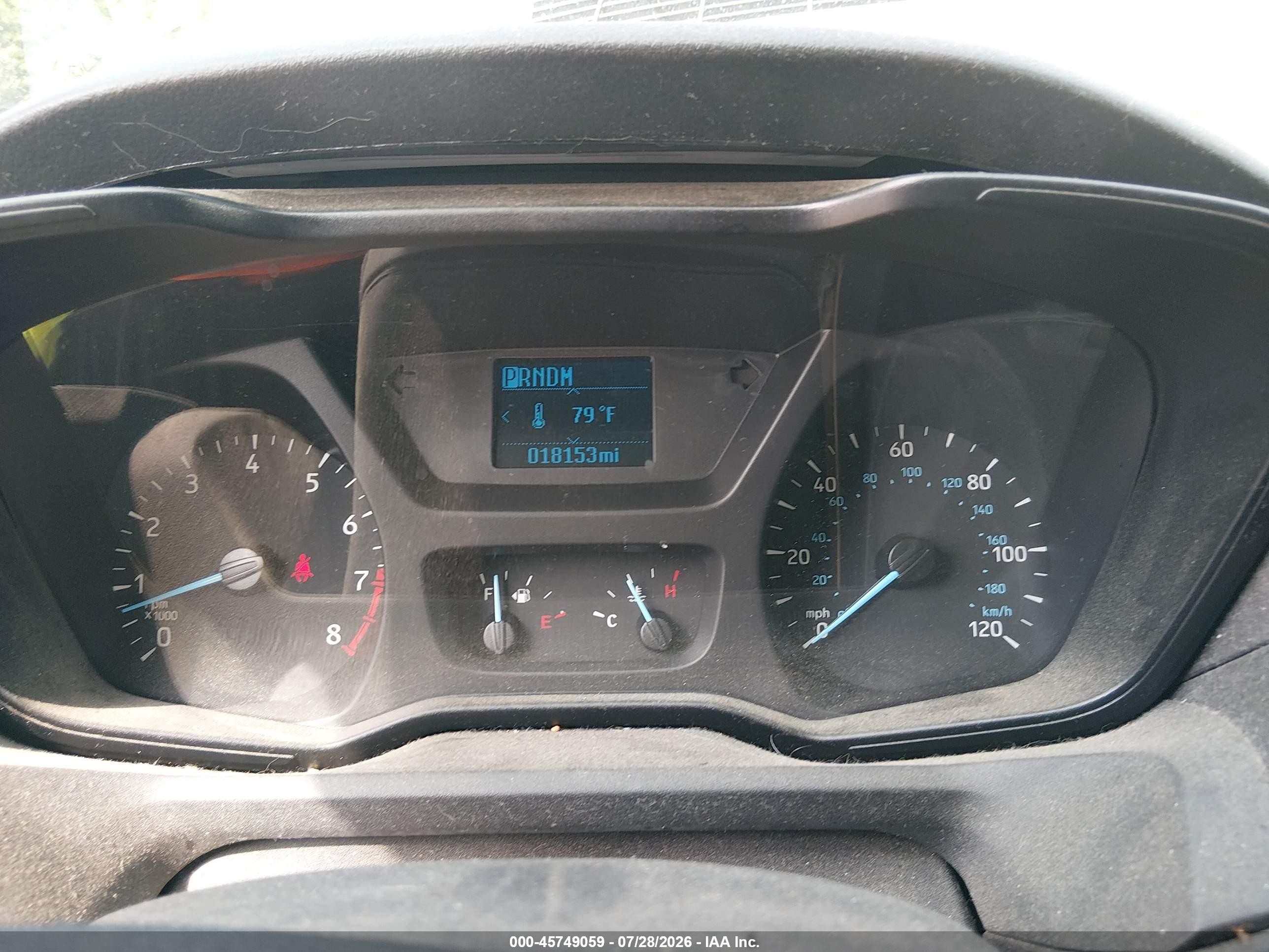 2015 Ford Transit-350 Xlt White vin: 1FBZX2ZM4FKB27968