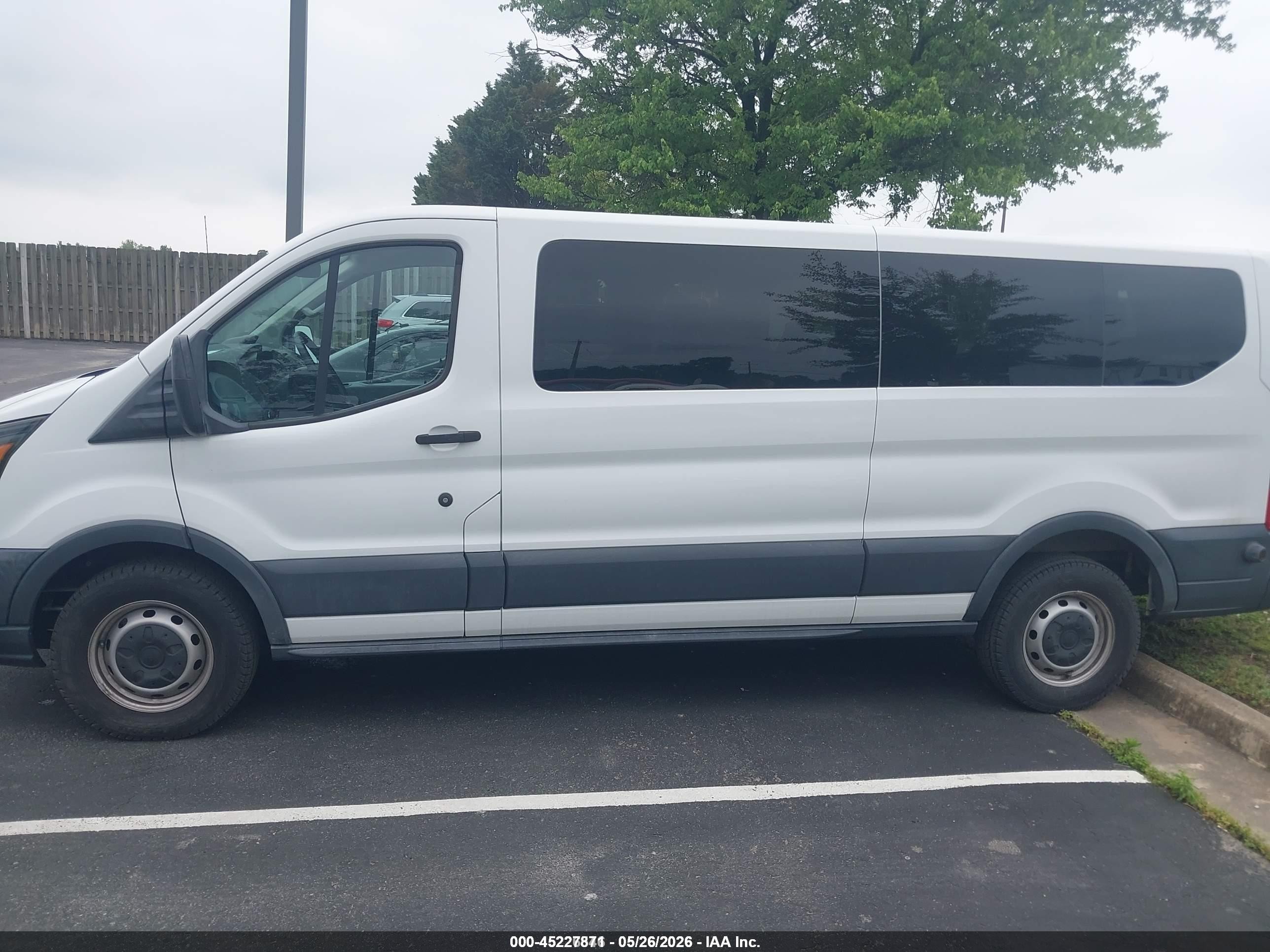 2018 Ford Transit-350 Xl White vin: 1FBZX2ZM4JKB18857