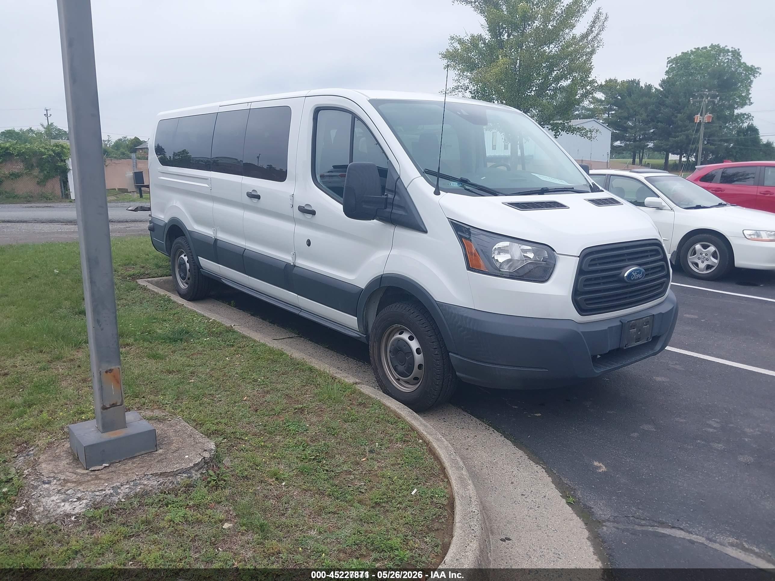 2018 Ford Transit-350 Xl White vin: 1FBZX2ZM4JKB18857