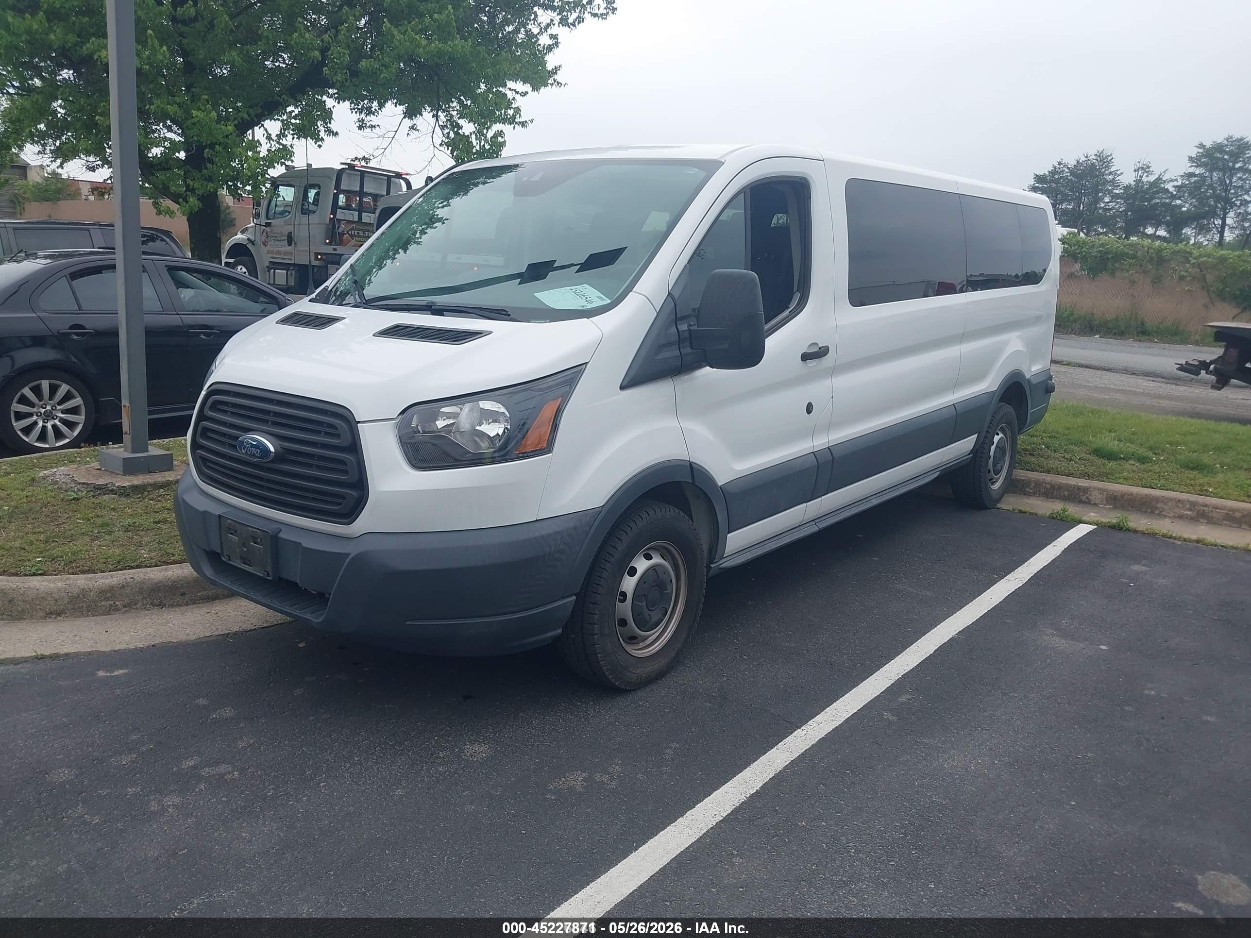 2018 Ford Transit-350 Xl White vin: 1FBZX2ZM4JKB18857