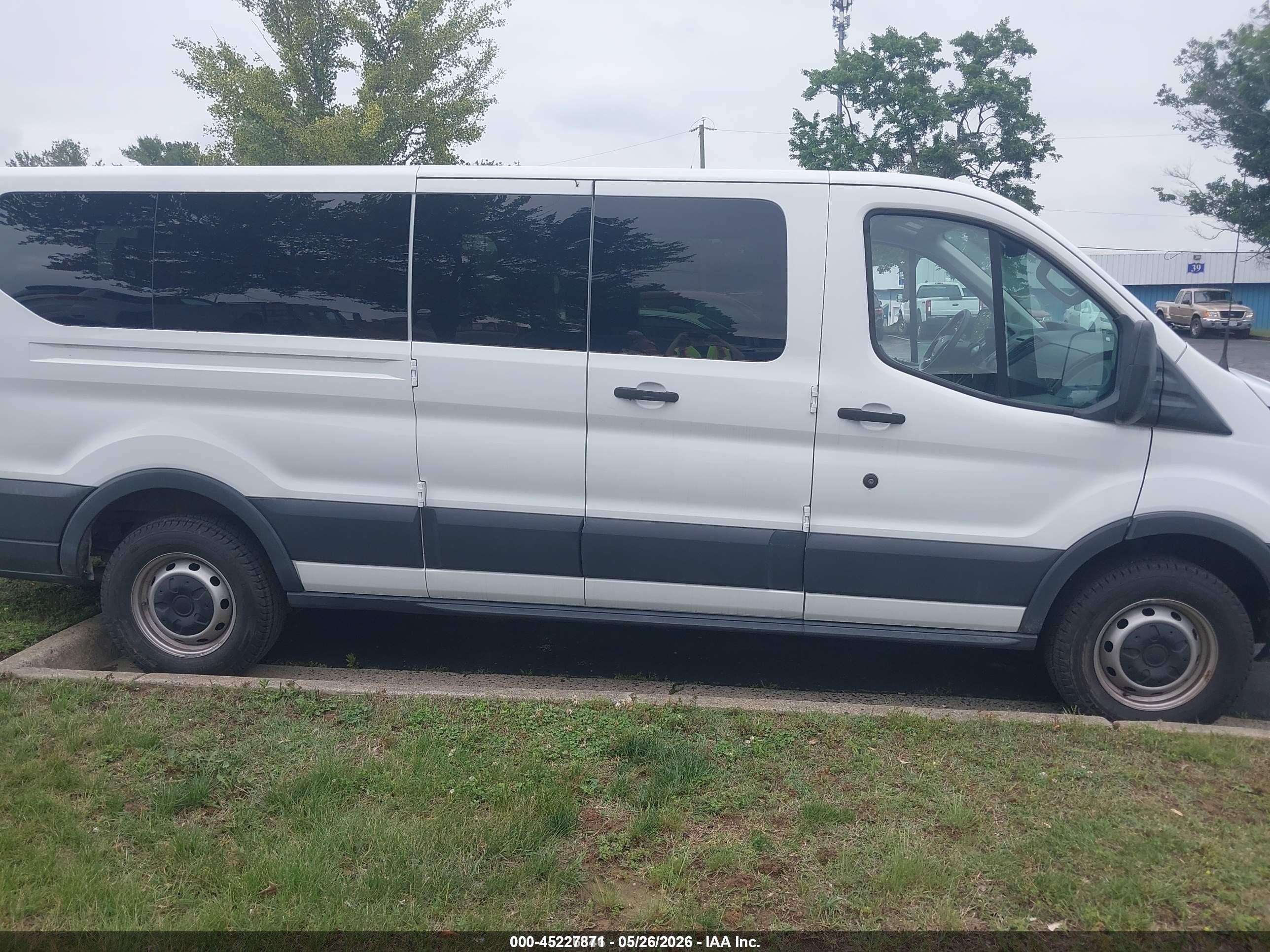 2018 Ford Transit-350 Xl White vin: 1FBZX2ZM4JKB18857