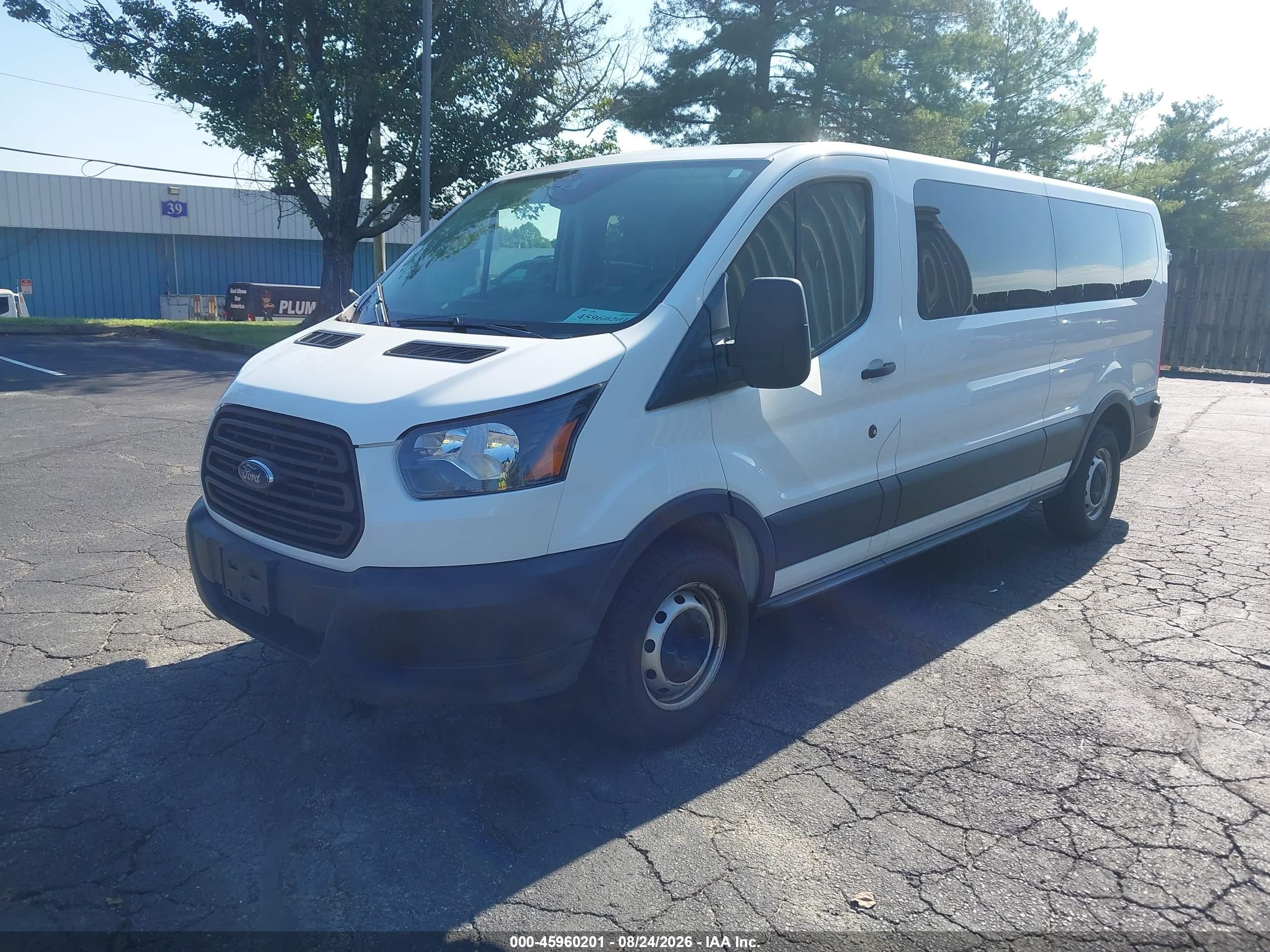 2019 Ford Transit-350 Xl White vin: 1FBZX2ZM4KKA03032