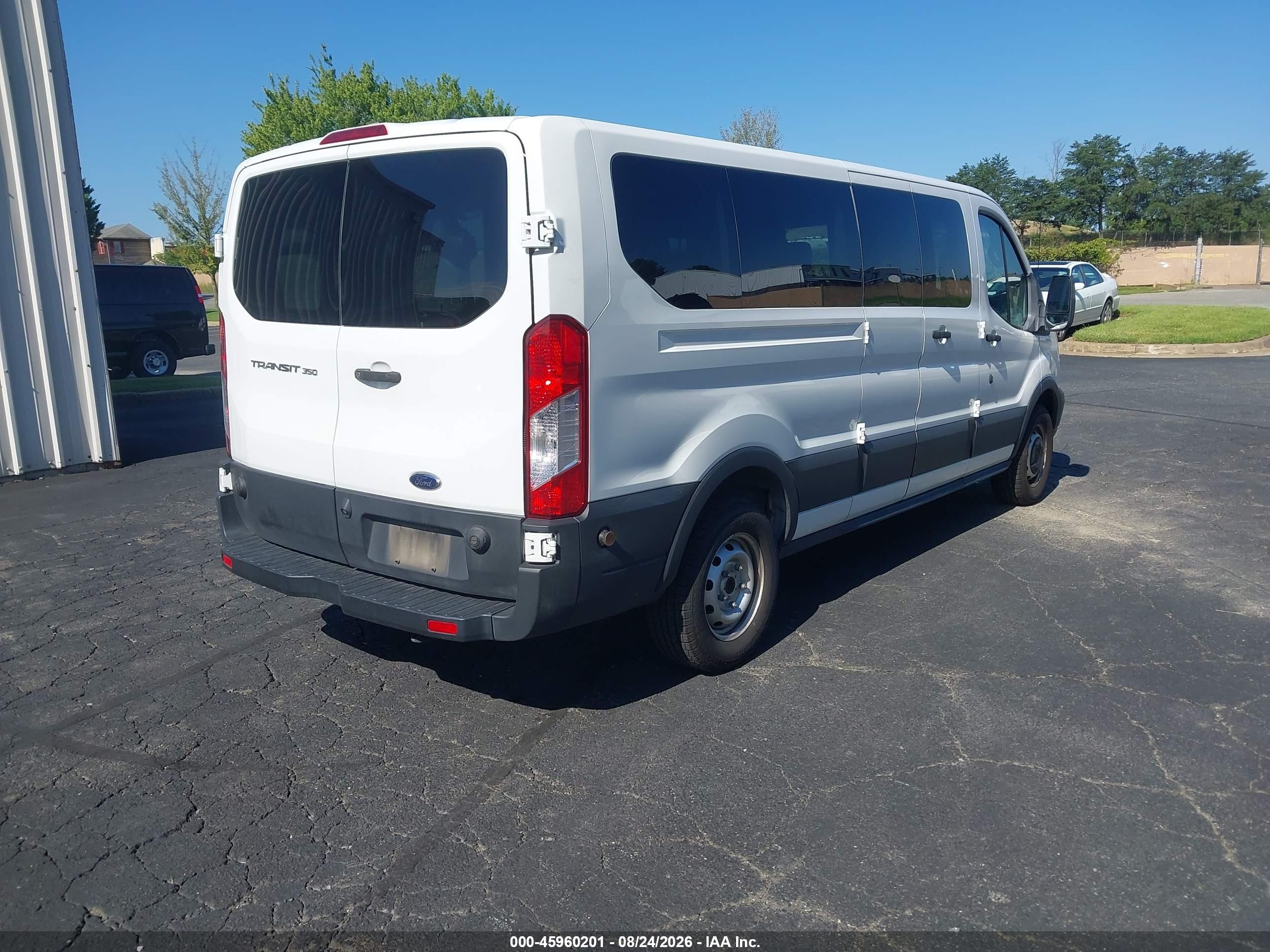 2019 Ford Transit-350 Xl White vin: 1FBZX2ZM4KKA03032