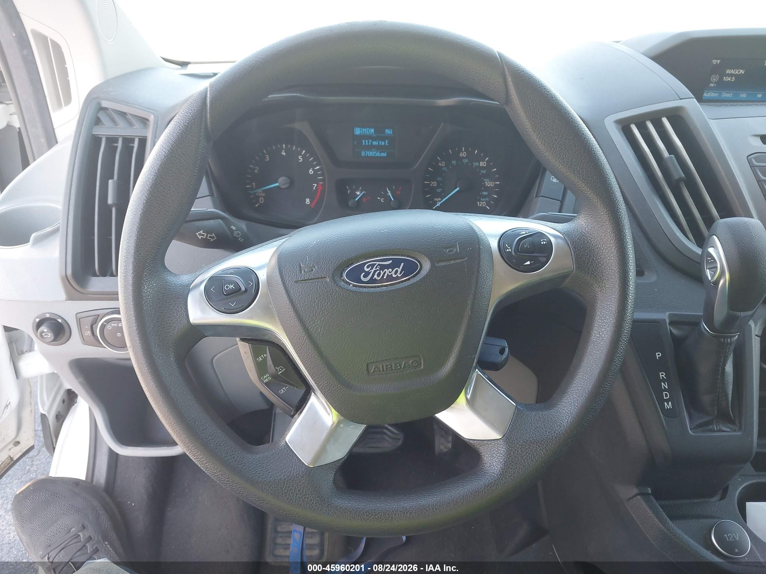 2019 Ford Transit-350 Xl White vin: 1FBZX2ZM4KKA03032