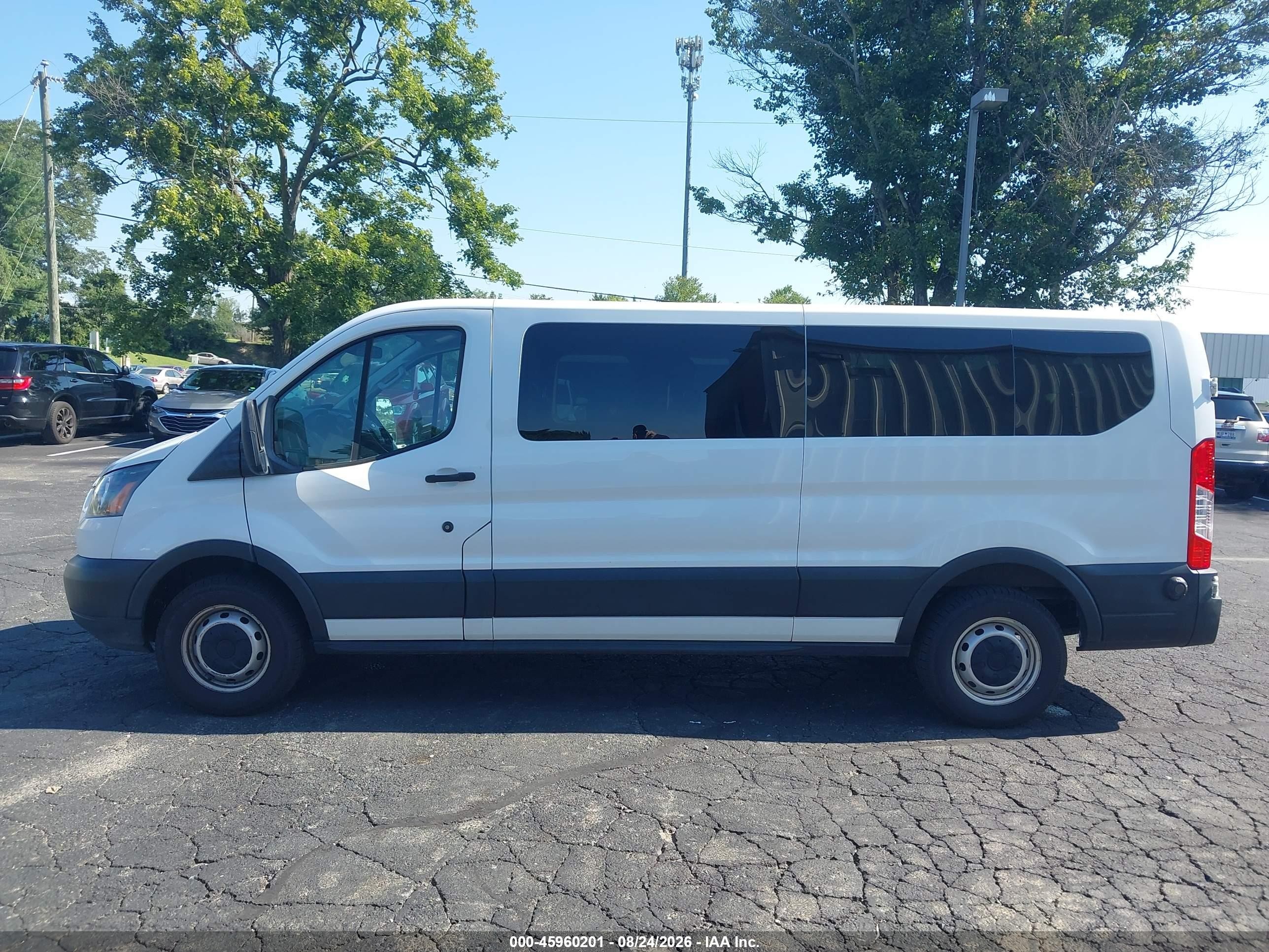2019 Ford Transit-350 Xl White vin: 1FBZX2ZM4KKA03032