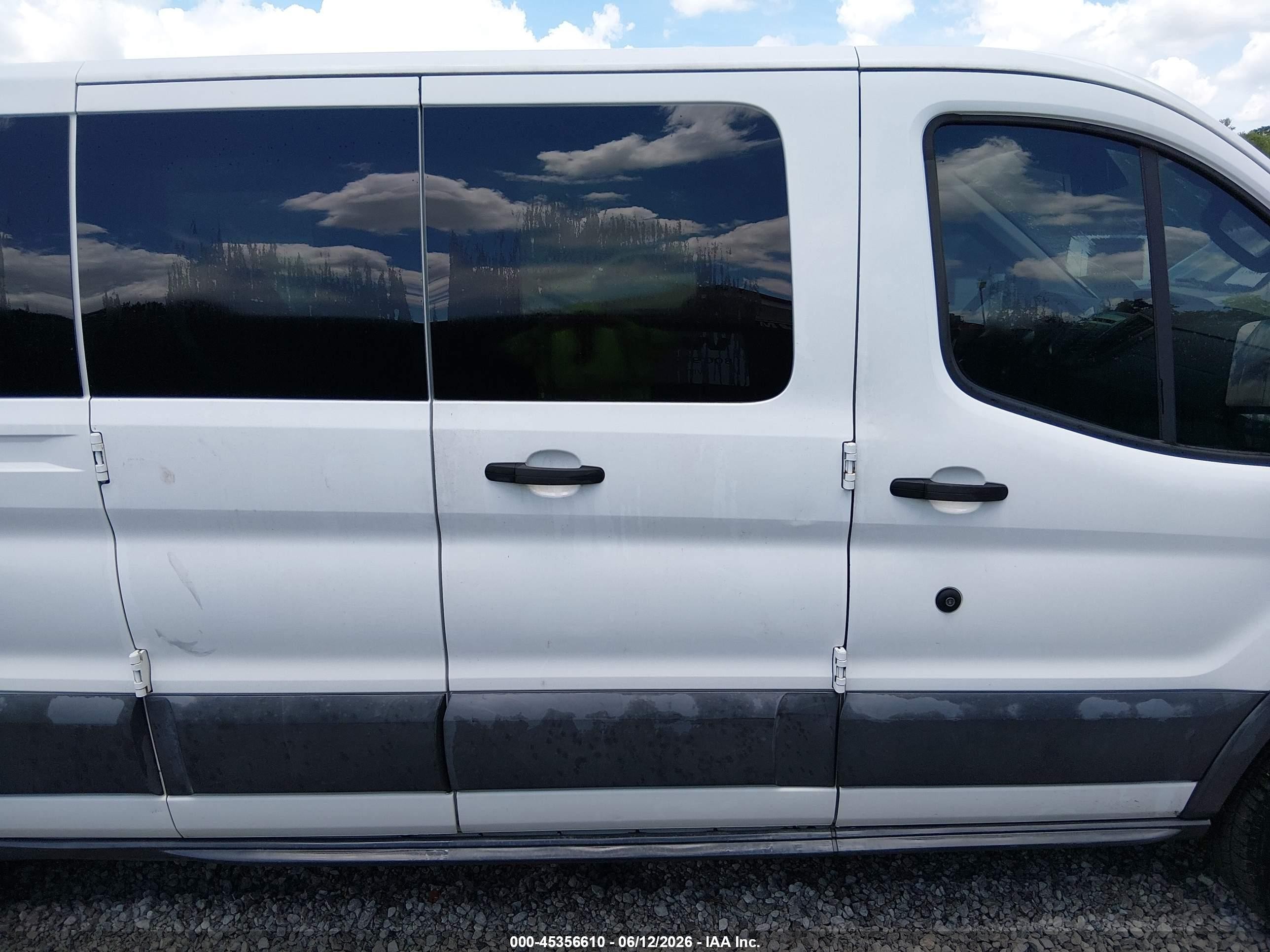 2015 Ford Transit-350 Xlt White vin: 1FBZX2ZM5FKA29886