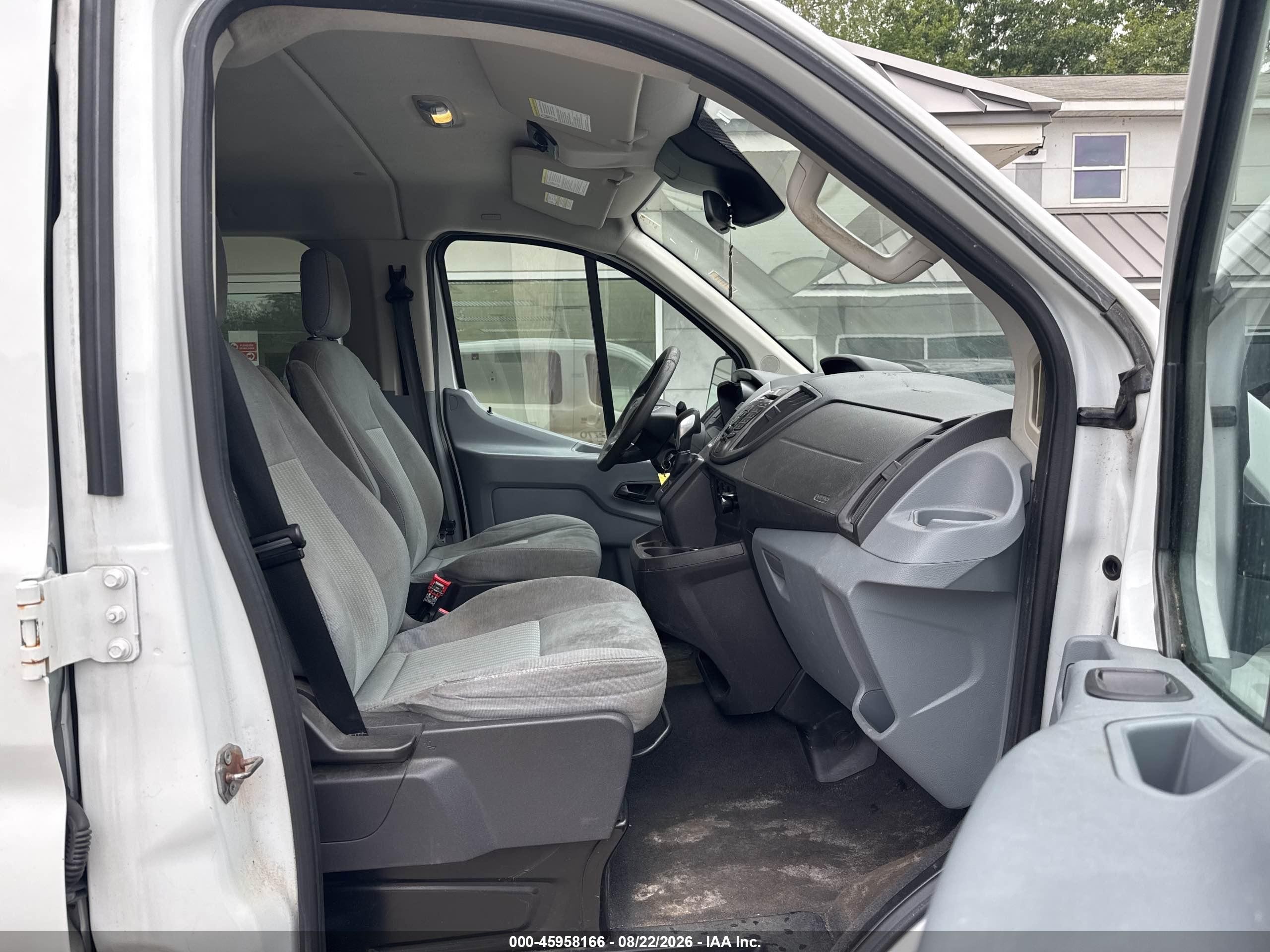 2015 Ford Transit-350 Xlt White vin: 1FBZX2ZM5FKA31332