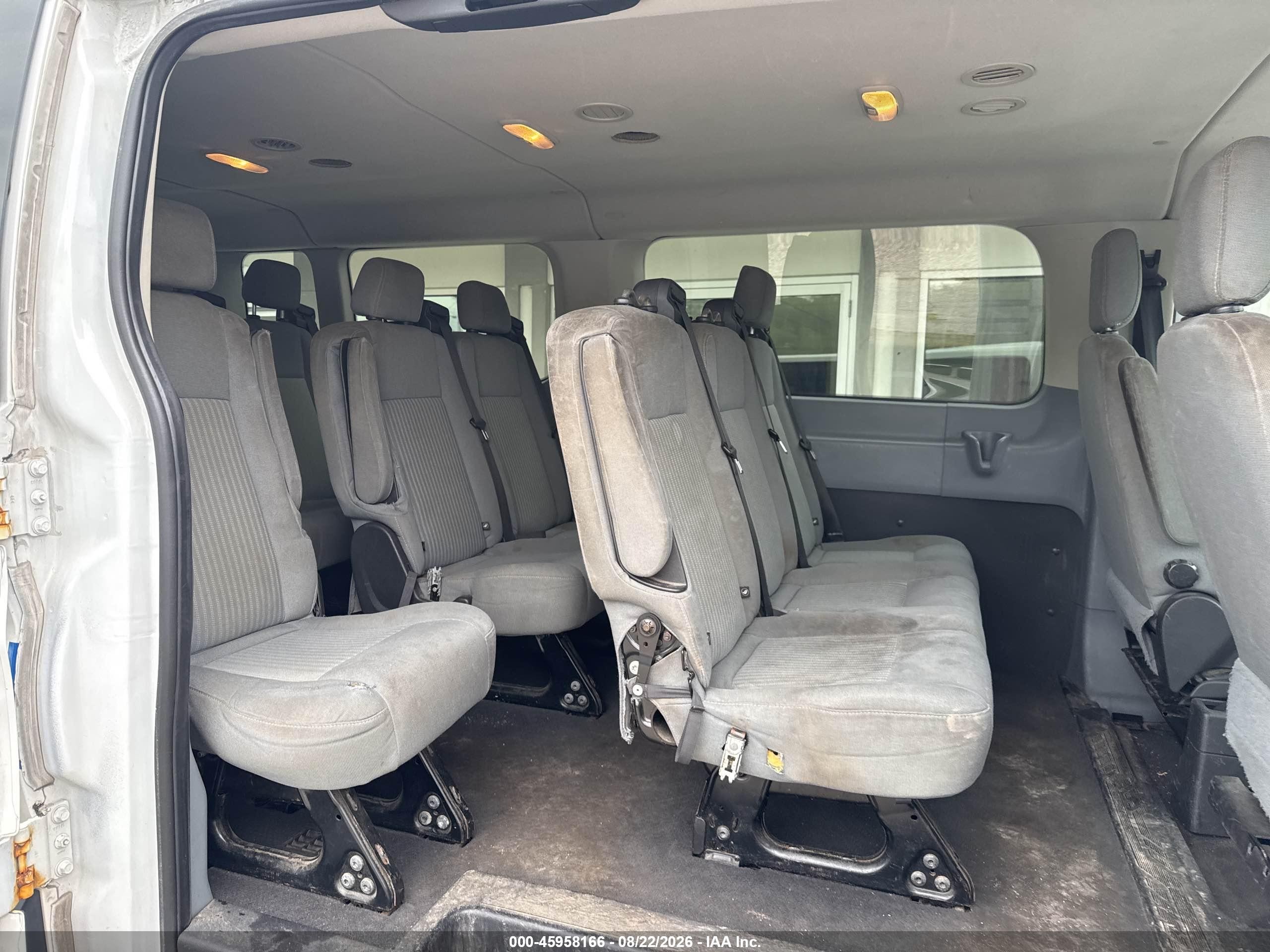 2015 Ford Transit-350 Xlt White vin: 1FBZX2ZM5FKA31332